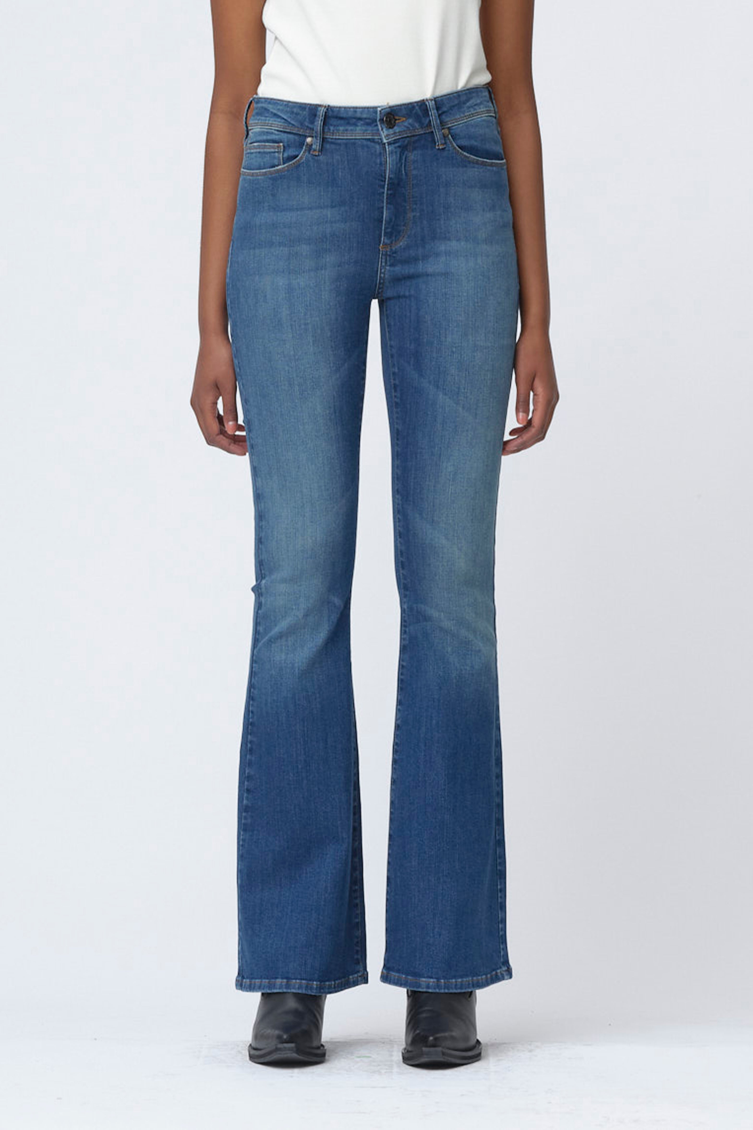 Tomorrow Albert Flare Jeans wash Dark Florence Jeans & Pants 51 Denim blue