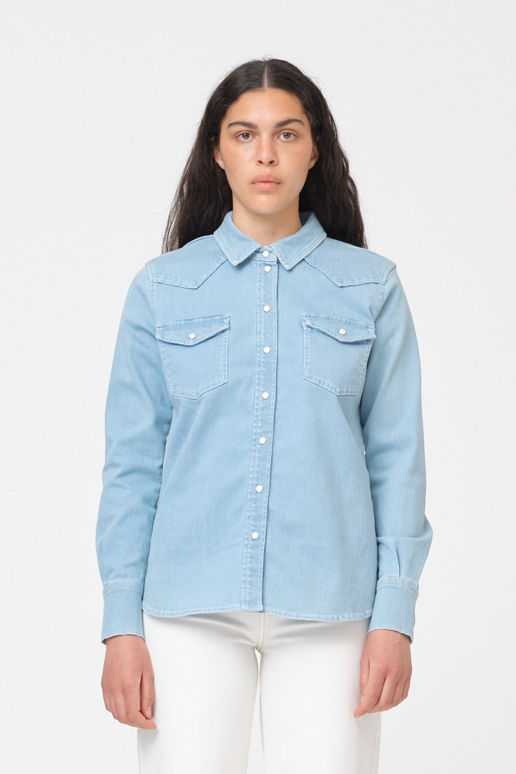 Tomorrow Brown Original Shirt Shirts & Blouses 51 Denim blue