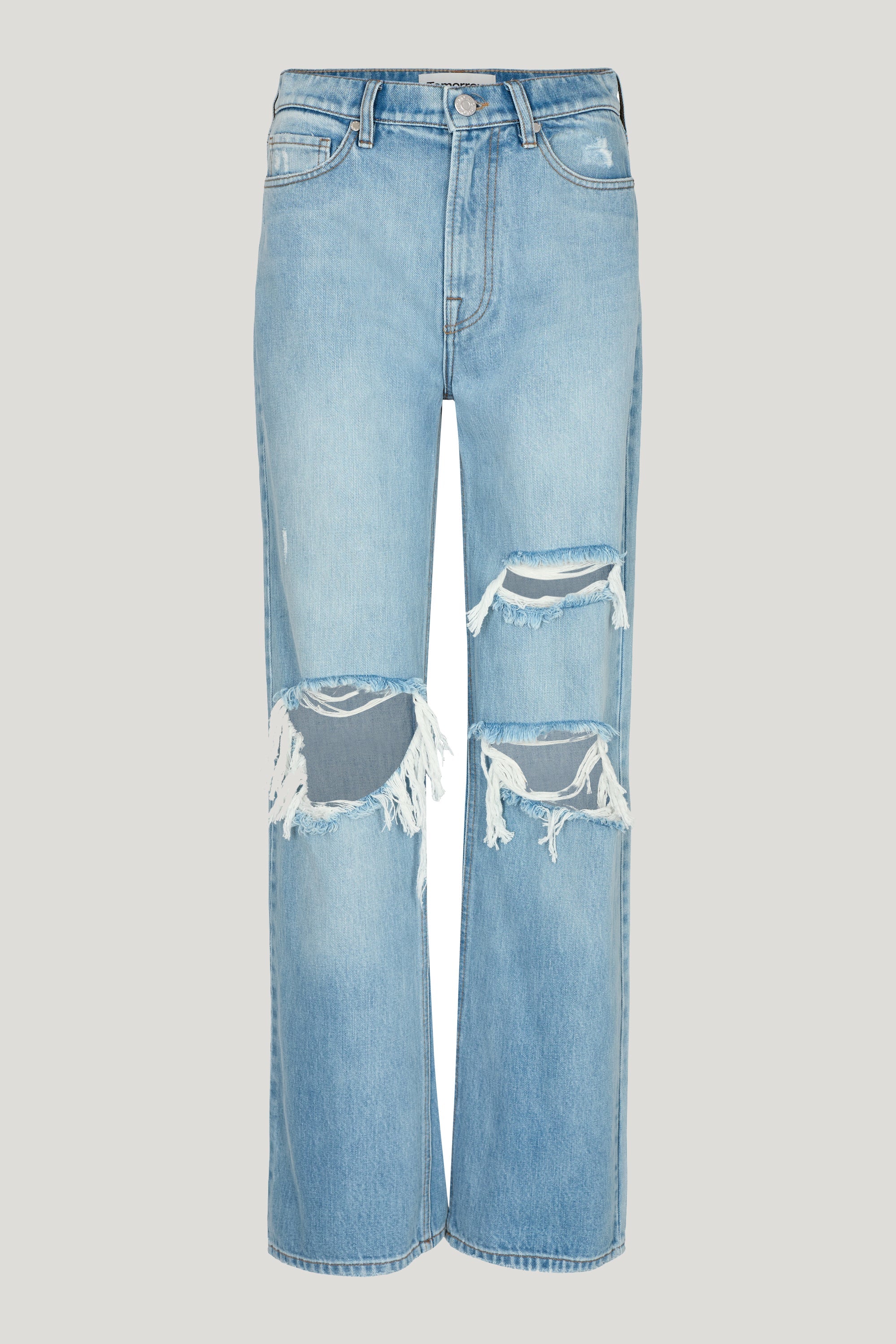 Brown Straight Jeans San Remo