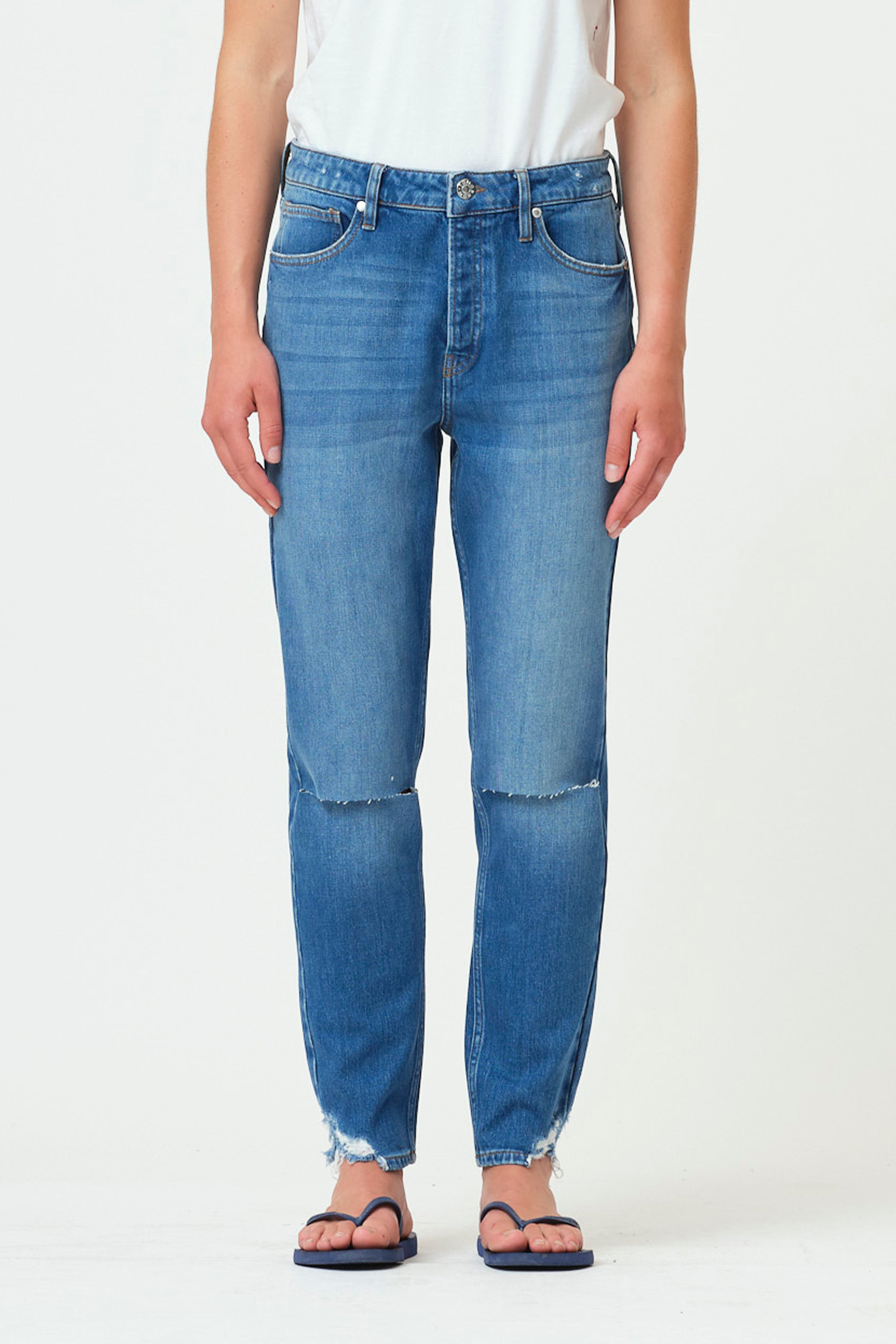 Tomorrow Hepburn Jeans wash Sao Paulo Vintage Ribbed Jeans & Pants 51 Denim blue