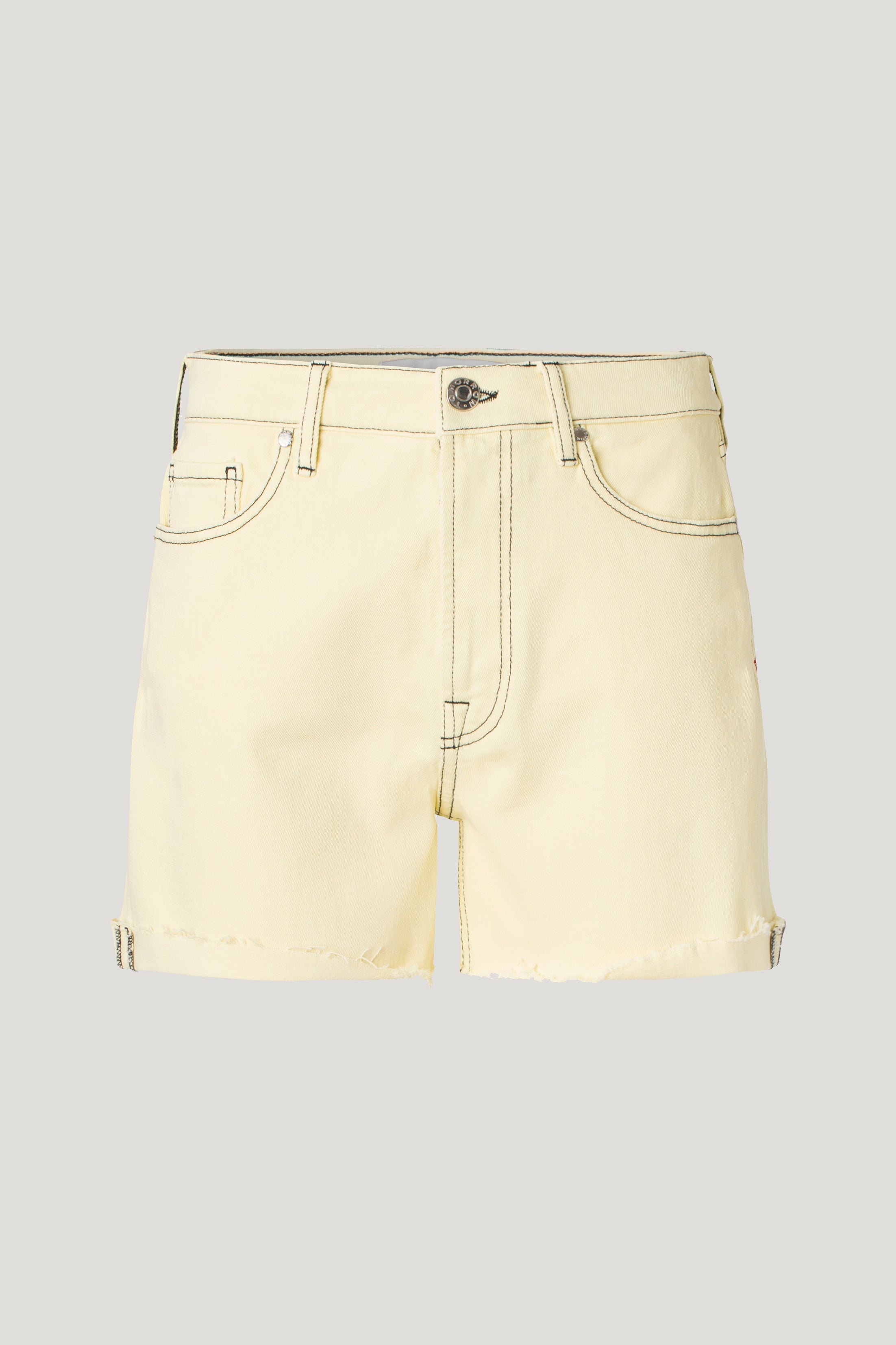 Tomorrow TD Brown Shorts Natural Color Jeans & Pants 112 Mariegold Yellow