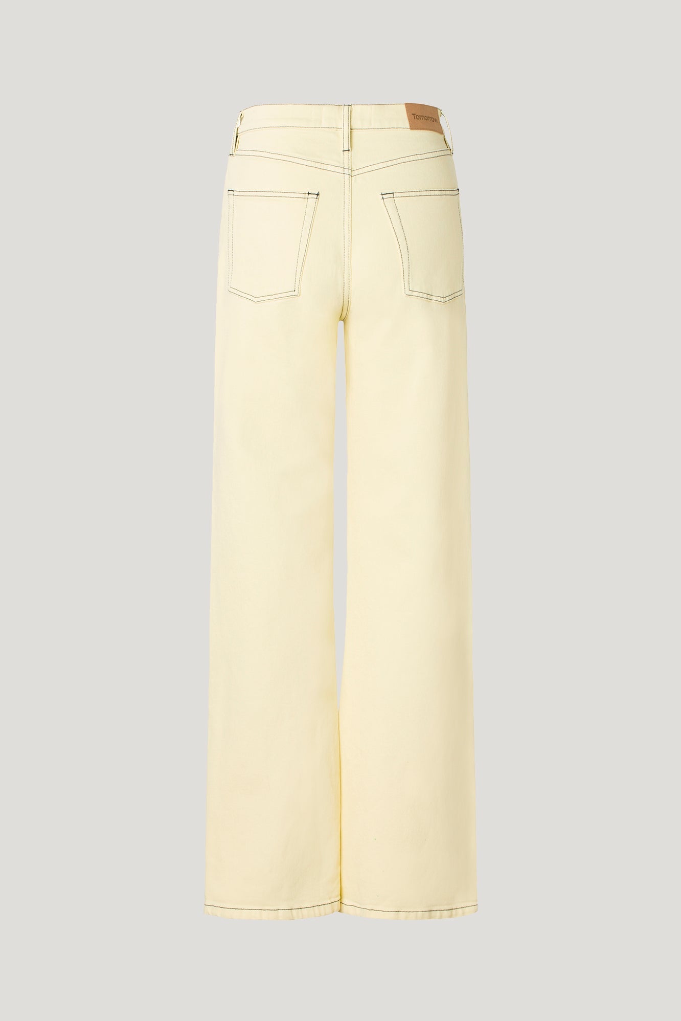 Brown Straight Jeans