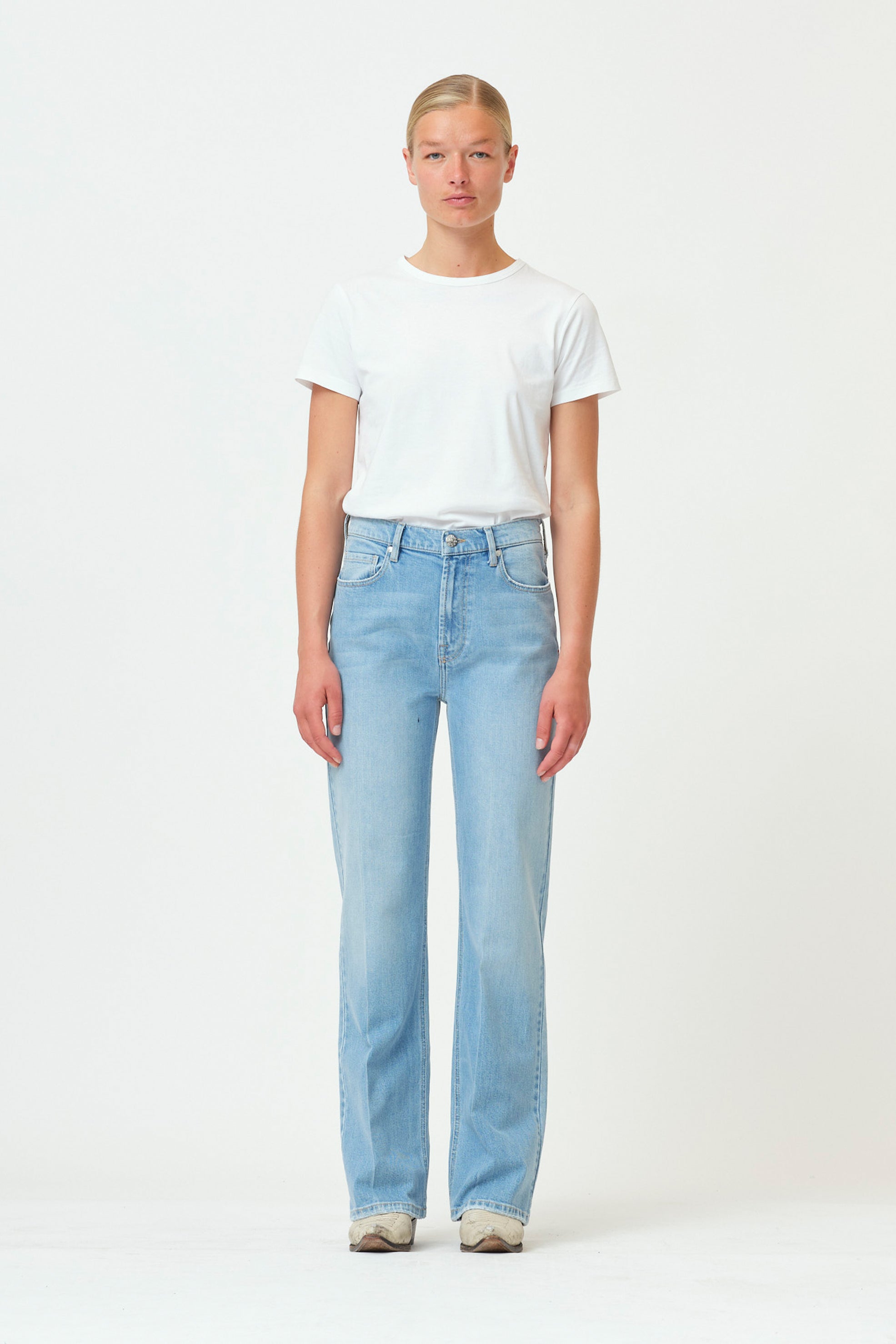 Brown Straight Jeans Kingston