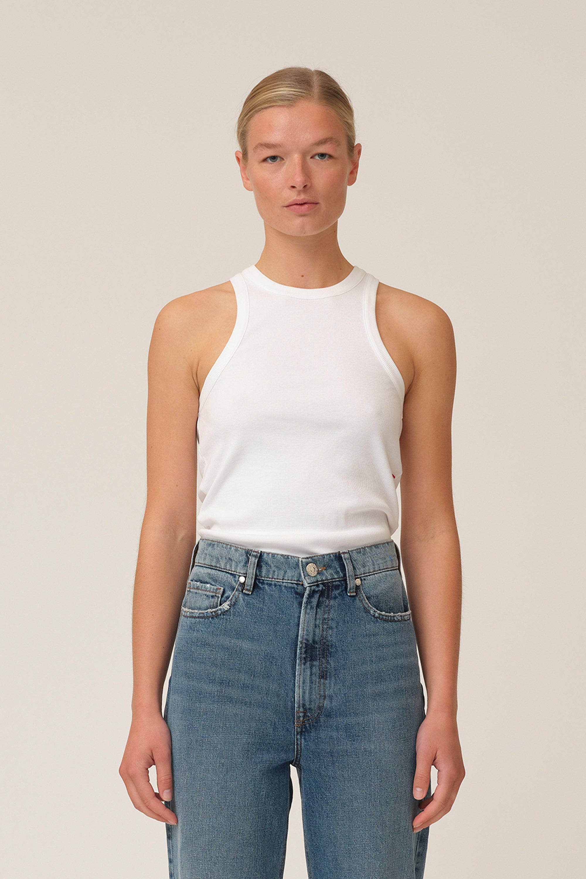 Tomorrow TD Clear Top Tops & T-shirts 0 White