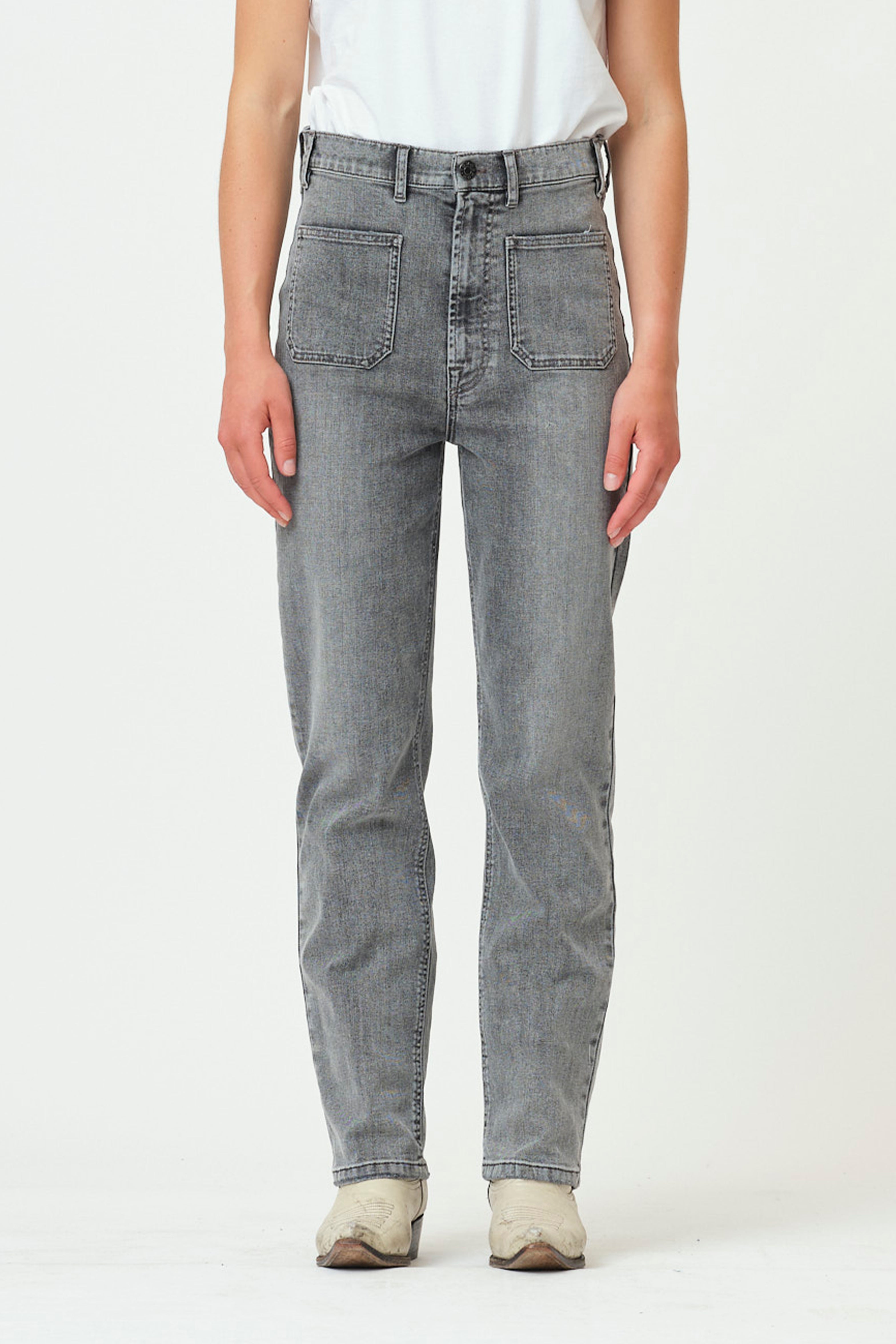 Tomorrow TD Ewa 70's Jeans wash Vintage Grey Jeans & Pants 8 Grey