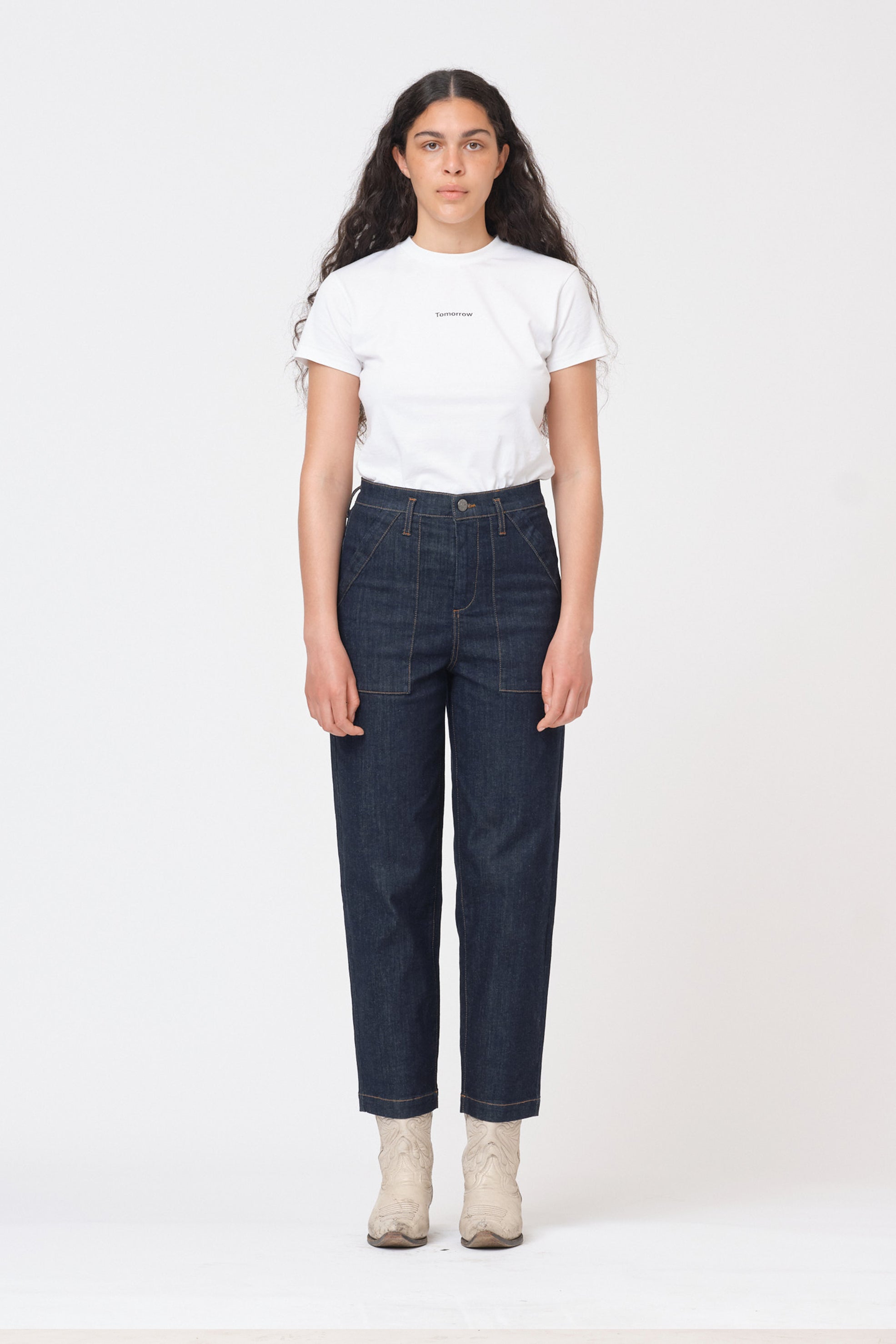 Greta Jeans Raw Indigo