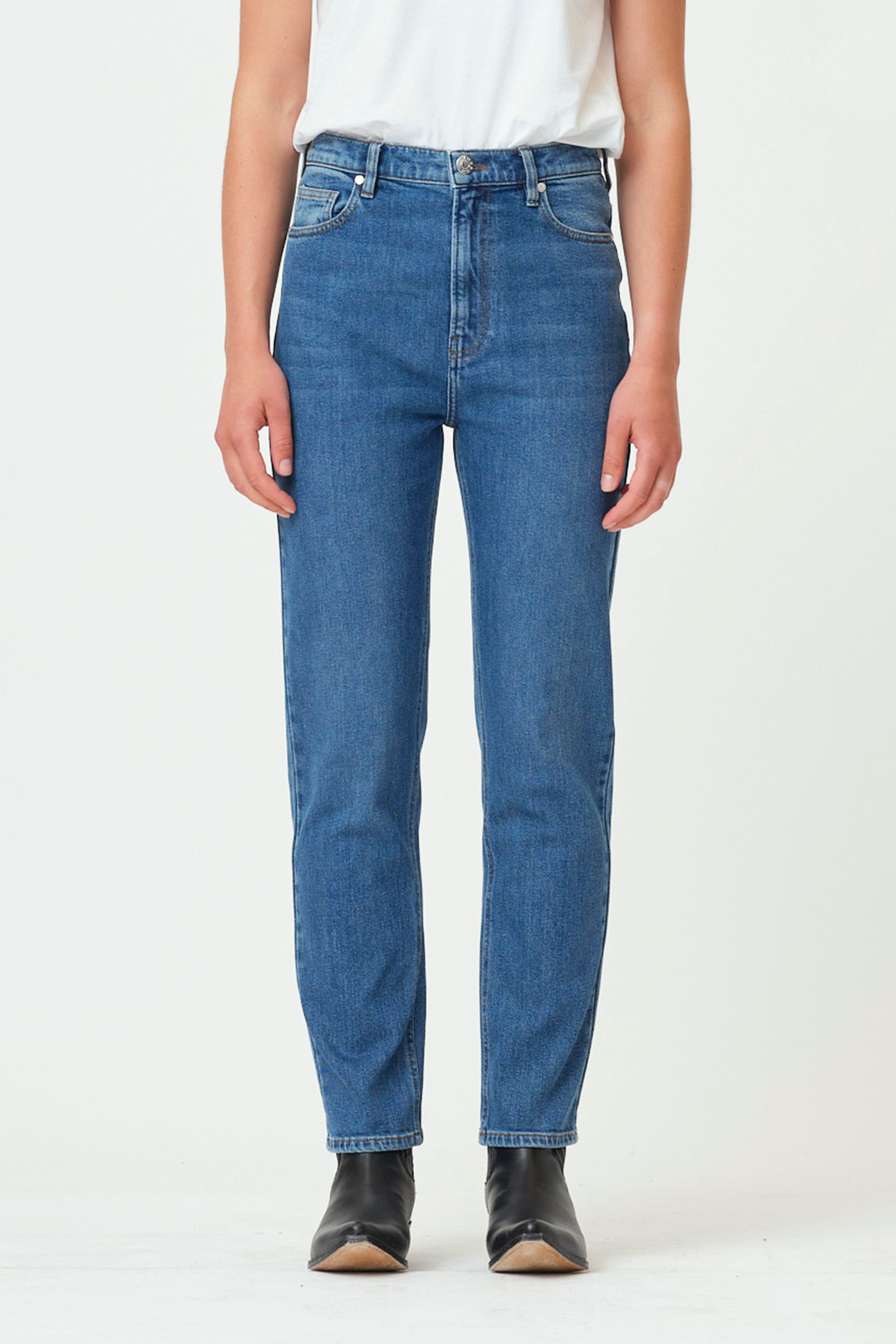 Tomorrow TD Haya Teresa UHW Jeans wash Dark Iowa Jeans & Pants 51 Denim blue