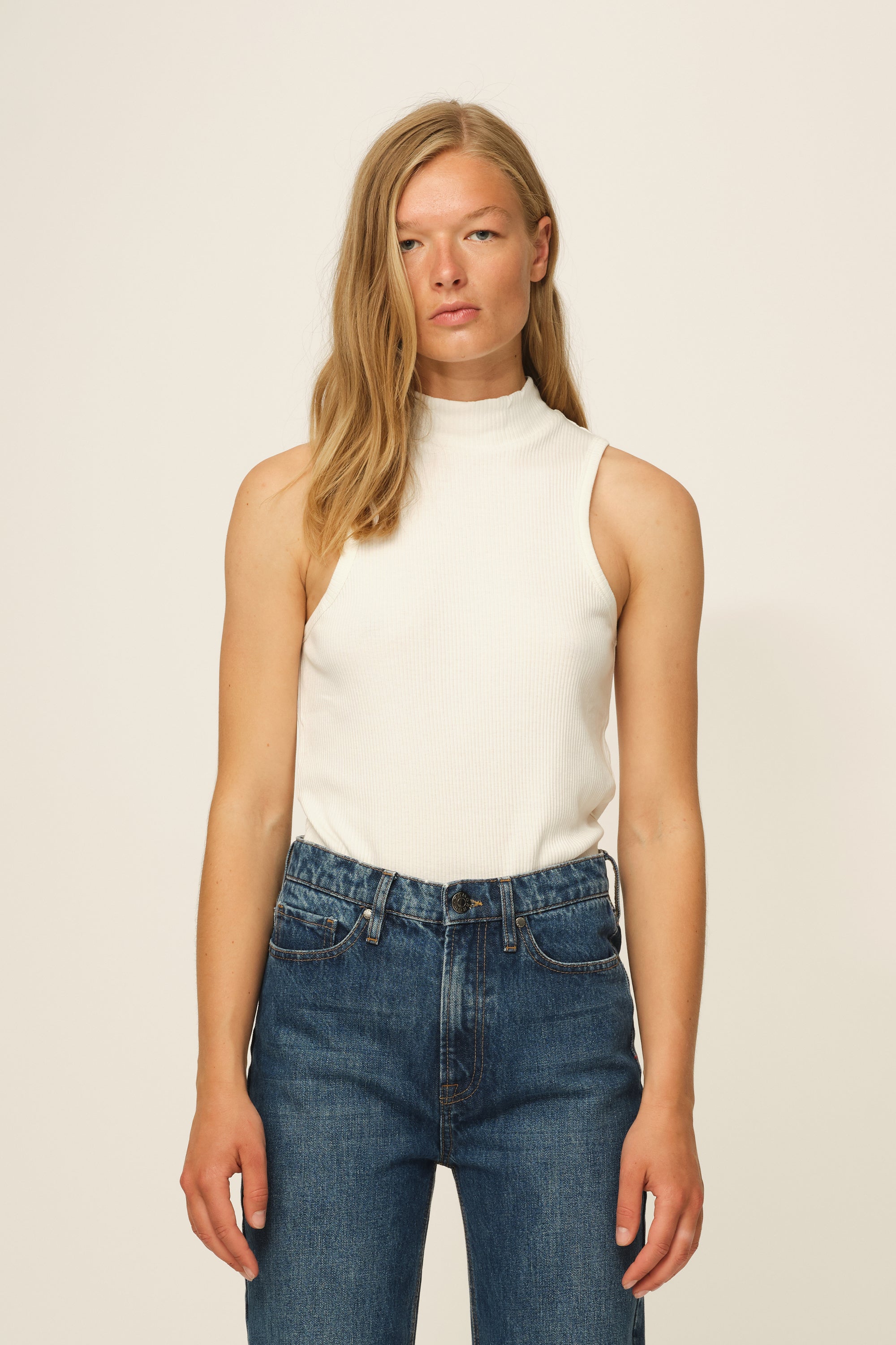 Tomorrow TD Ringo Top Tops & T-shirts 03 Ecru