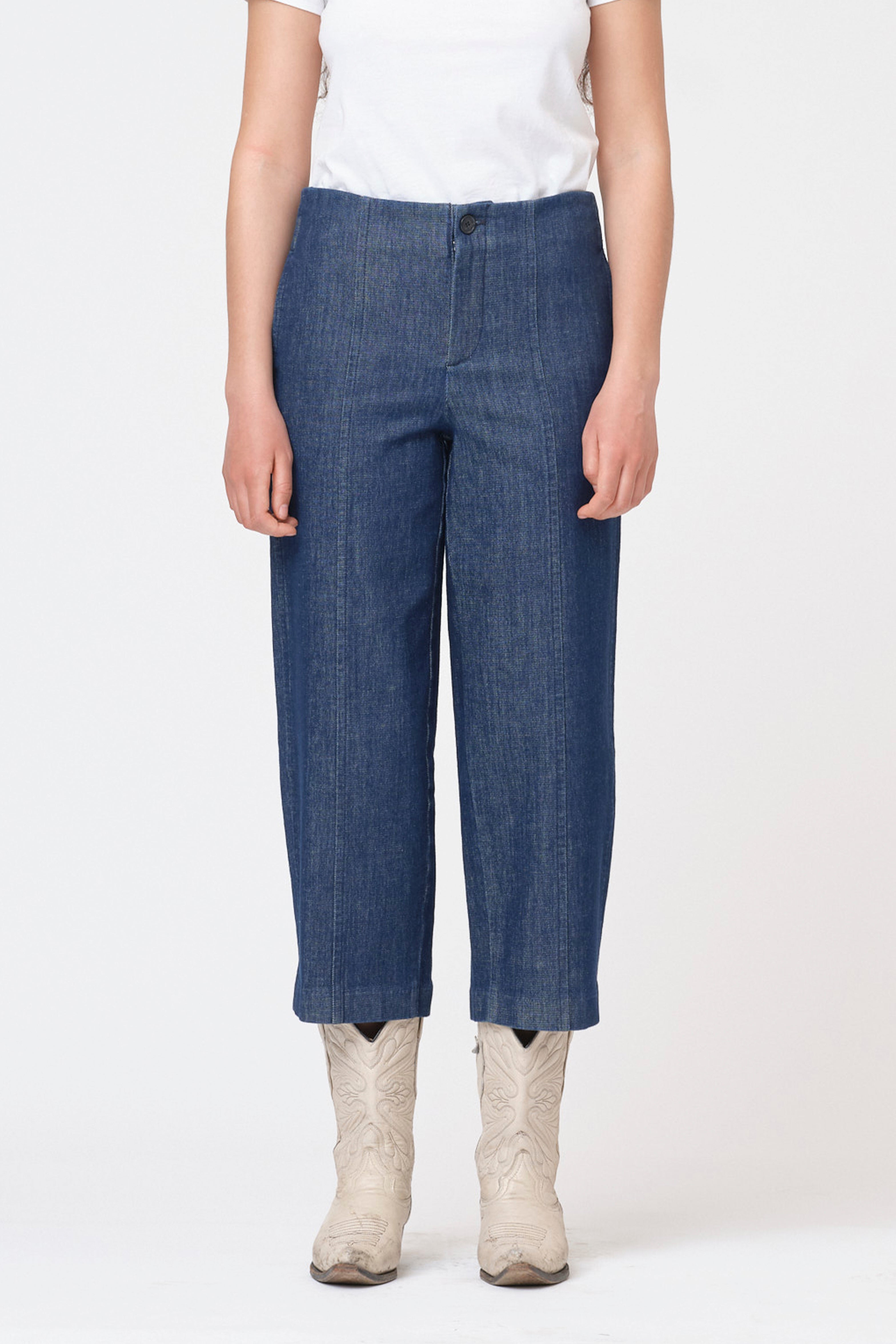 Tomorrow TD Stella Pant Raw Mid Blue Jeans & Pants 51 Denim blue