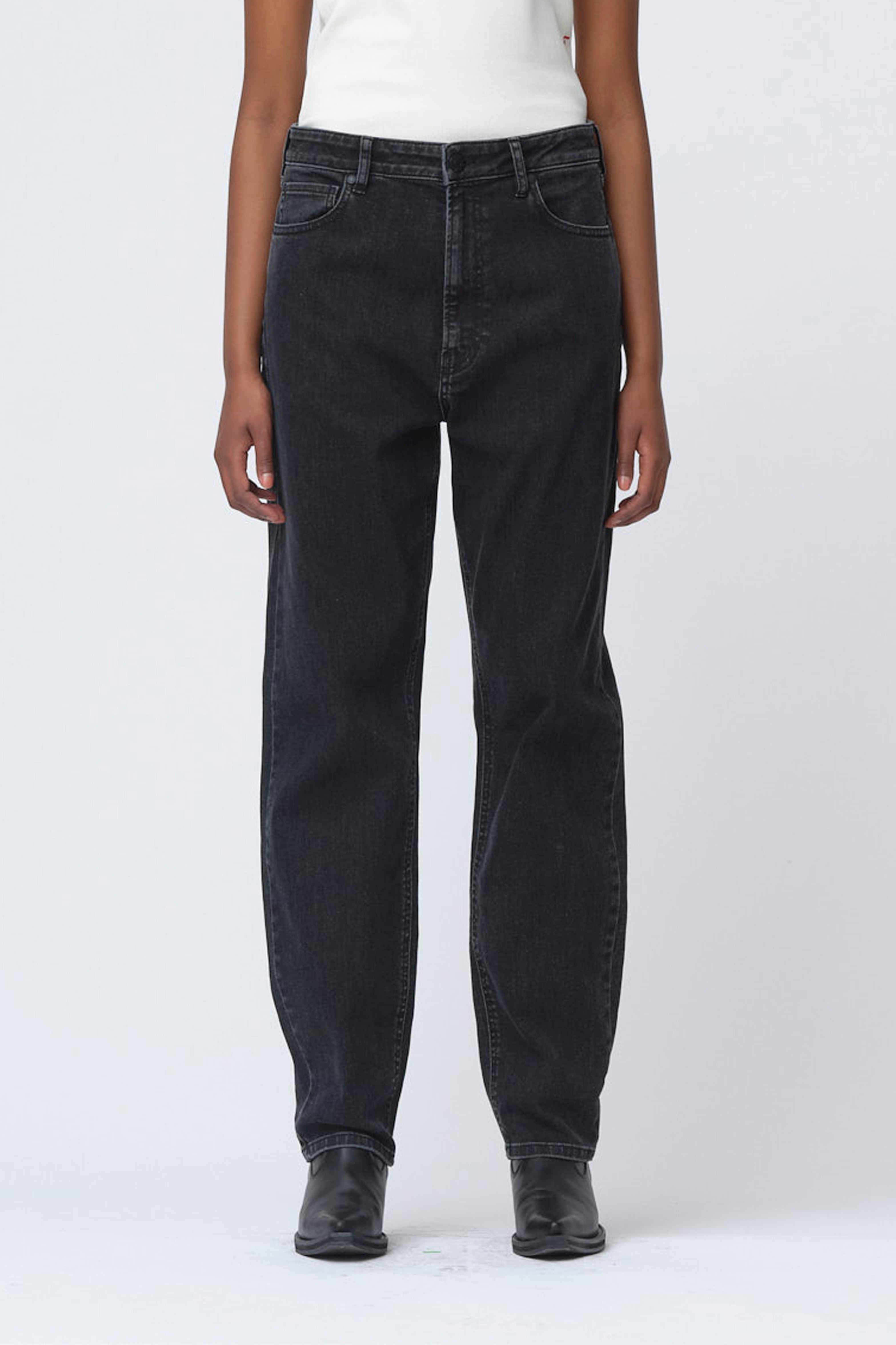 Tomorrow TD Terri Relaxed Jeans wash Original Black Jeans & Pants 9 Black