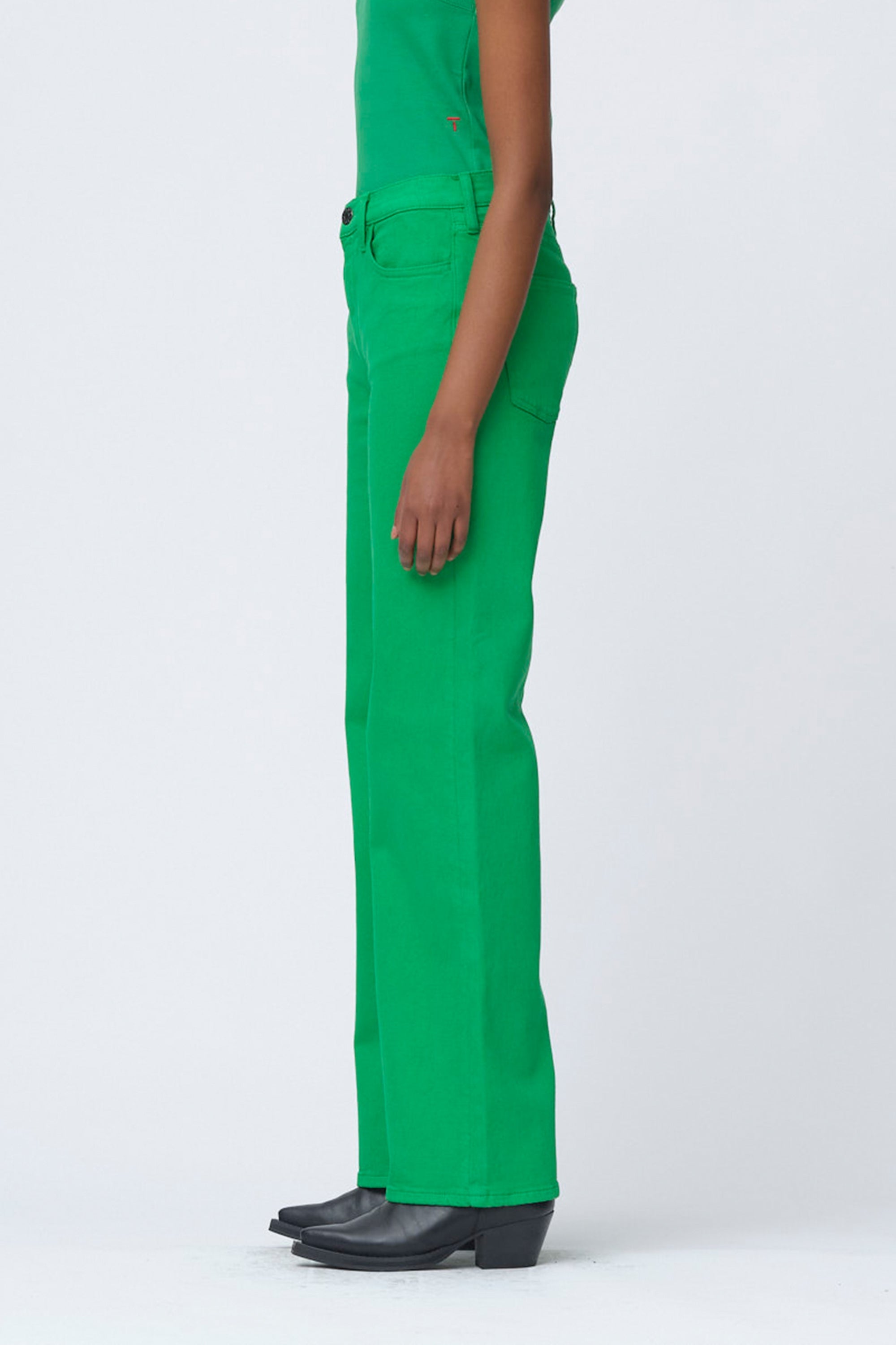 Brown Straight Jeans