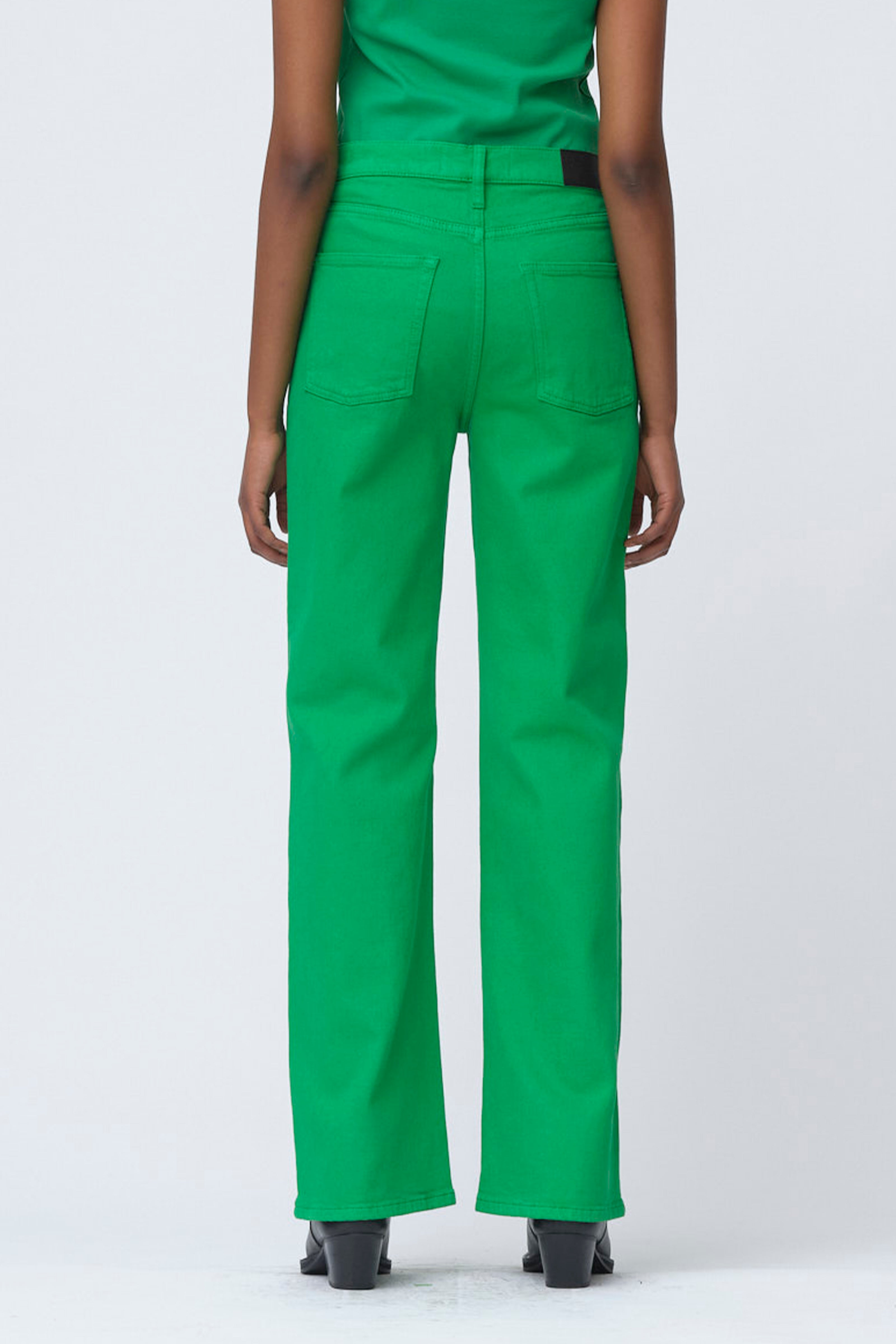 Brown Straight Jeans