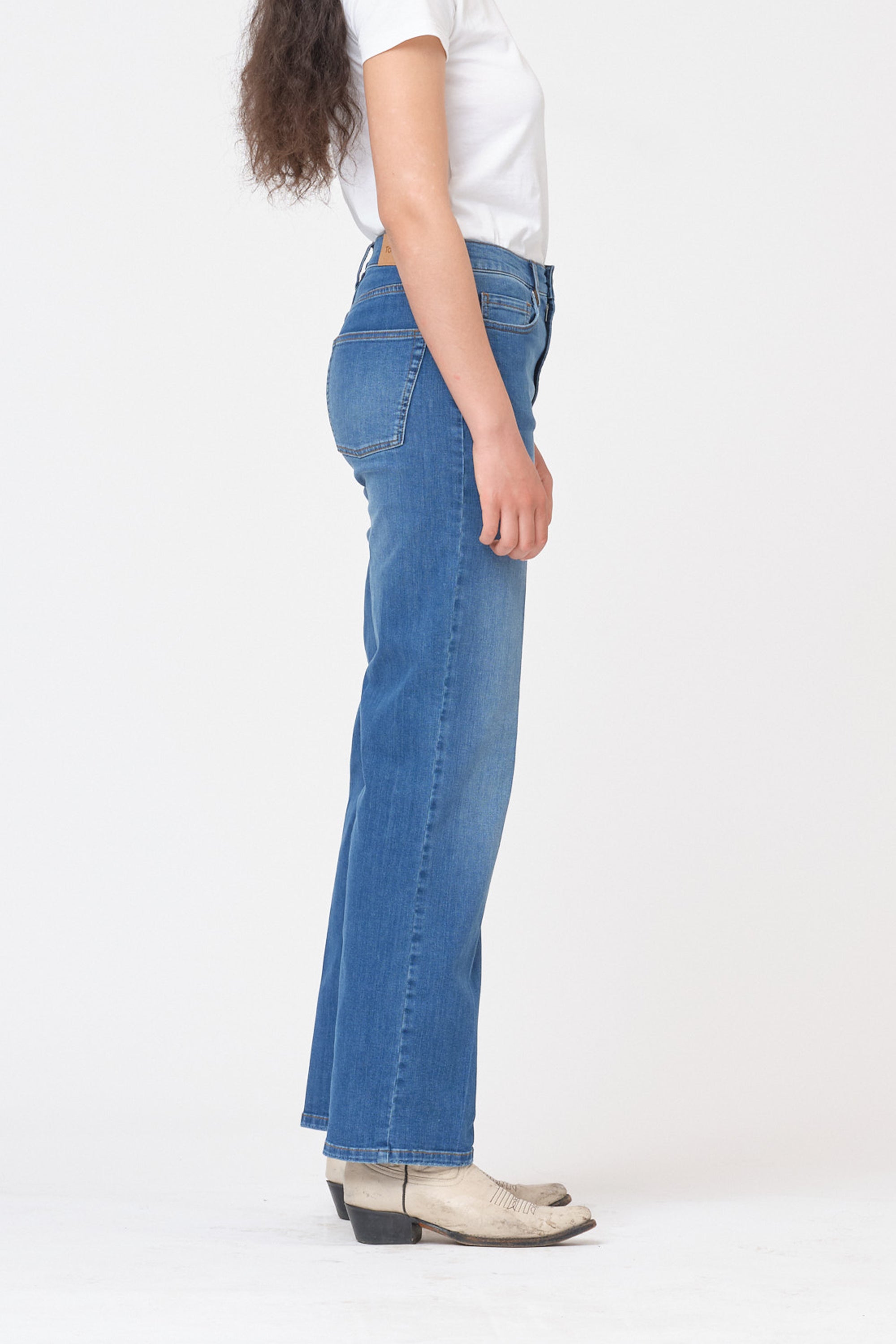 Brown Straight Jeans