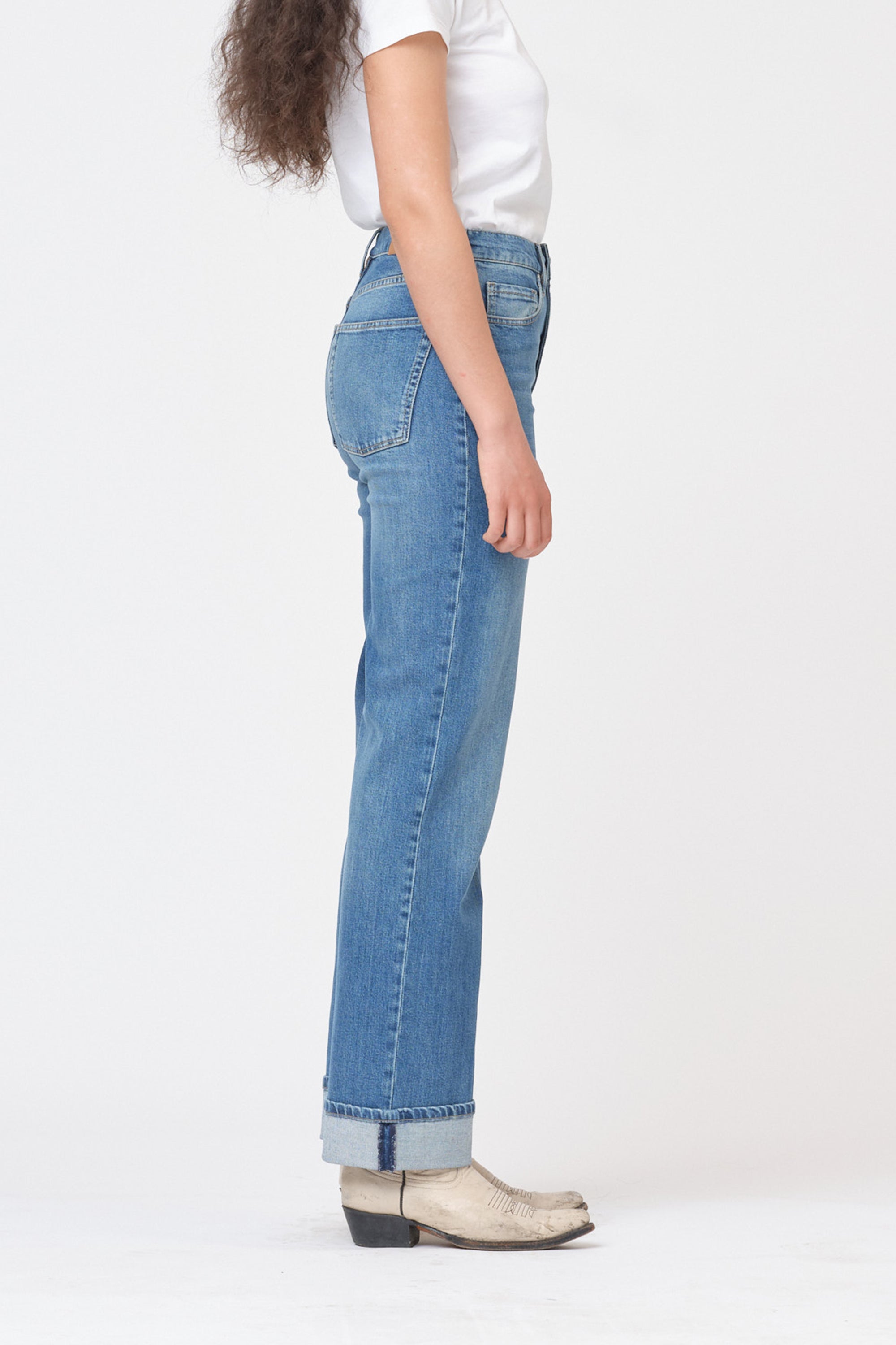 Brown Straight Jeans North London