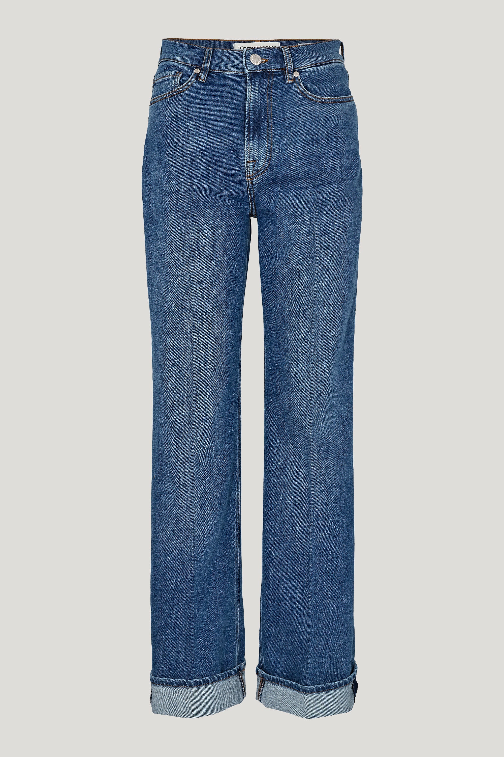 Tomorrow Brown Turn-up Jeans Wash Dark Iowa Jeans & Pants 51 Denim blue