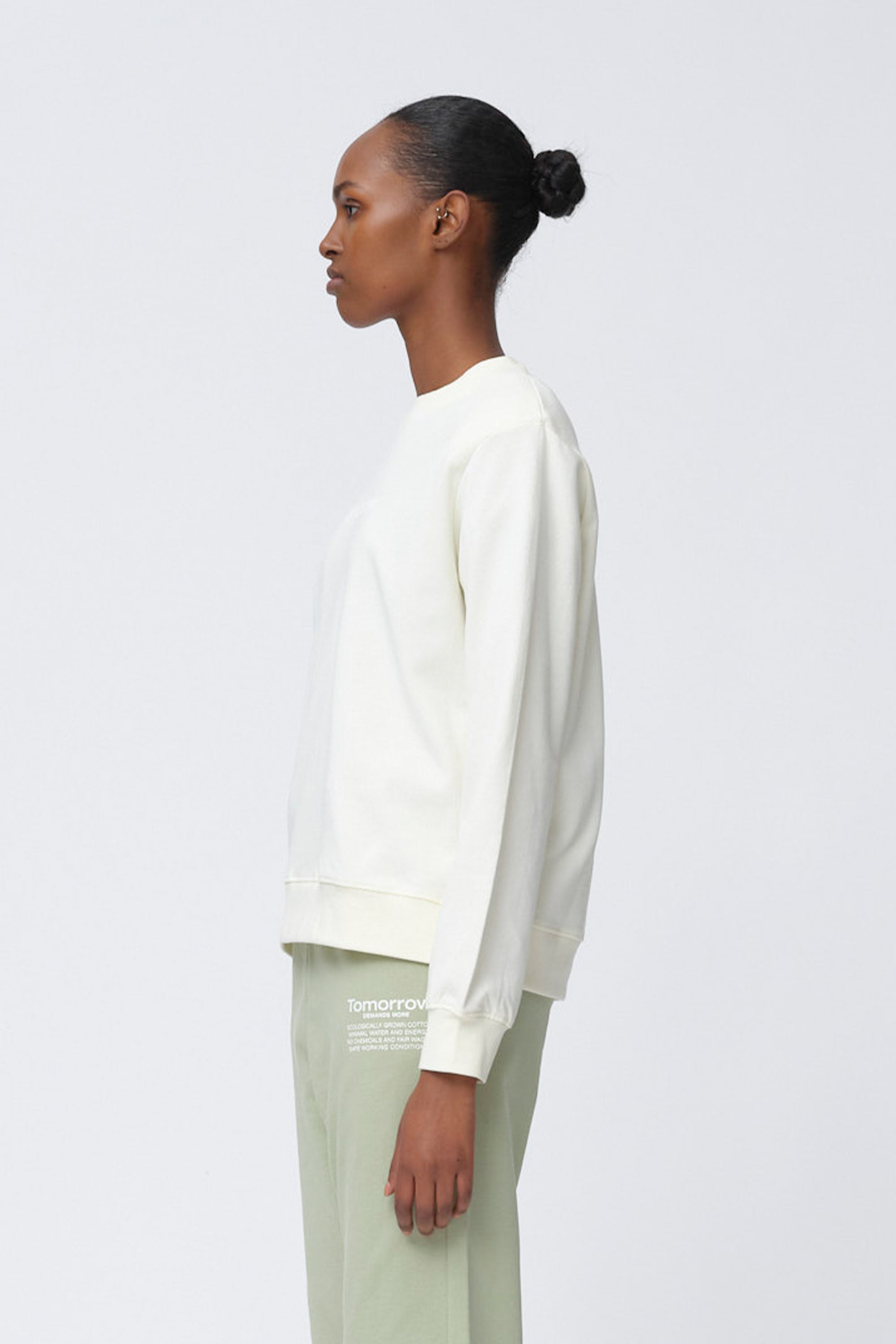 Casual Shoulder Pad Sweat