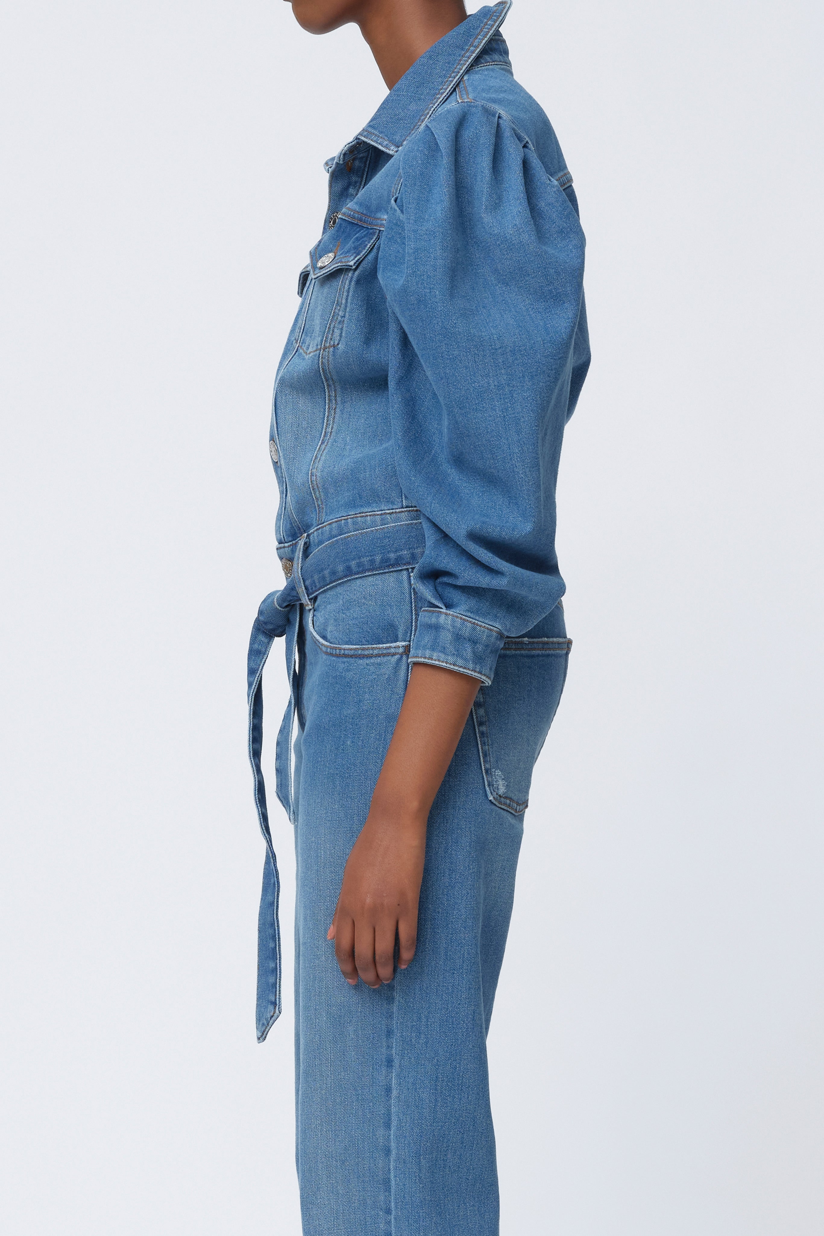 Ewa LS Puff Jumpsuit Iowa