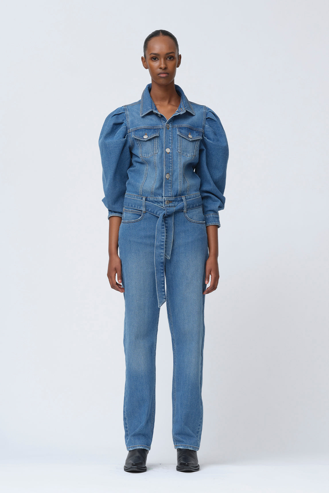 Ewa LS Puff Jumpsuit Iowa