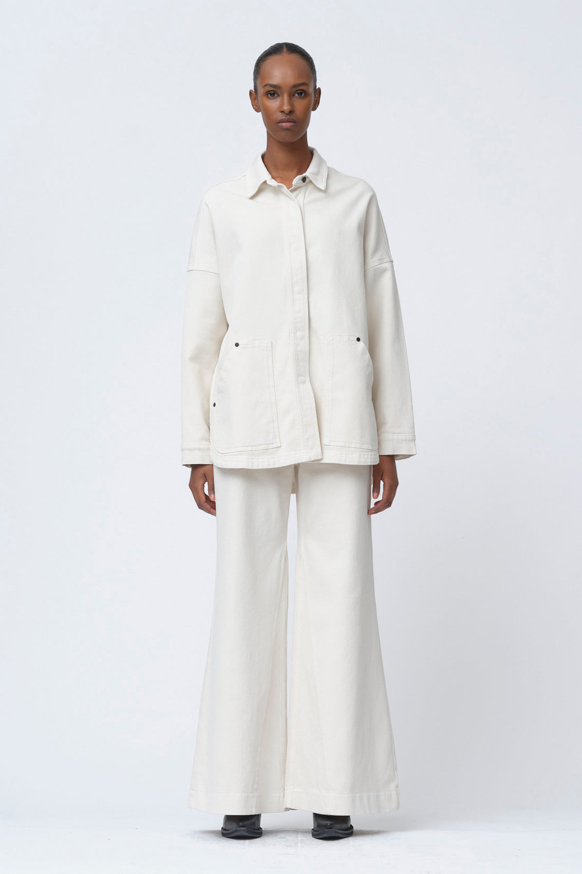 Stella Oversize Shirt Soft Ecru