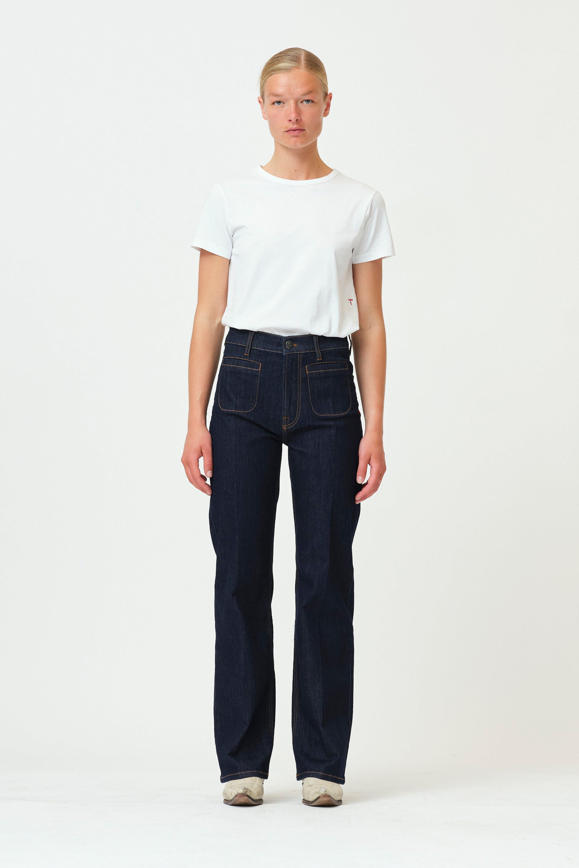 Brown Captain Jeans Indigo