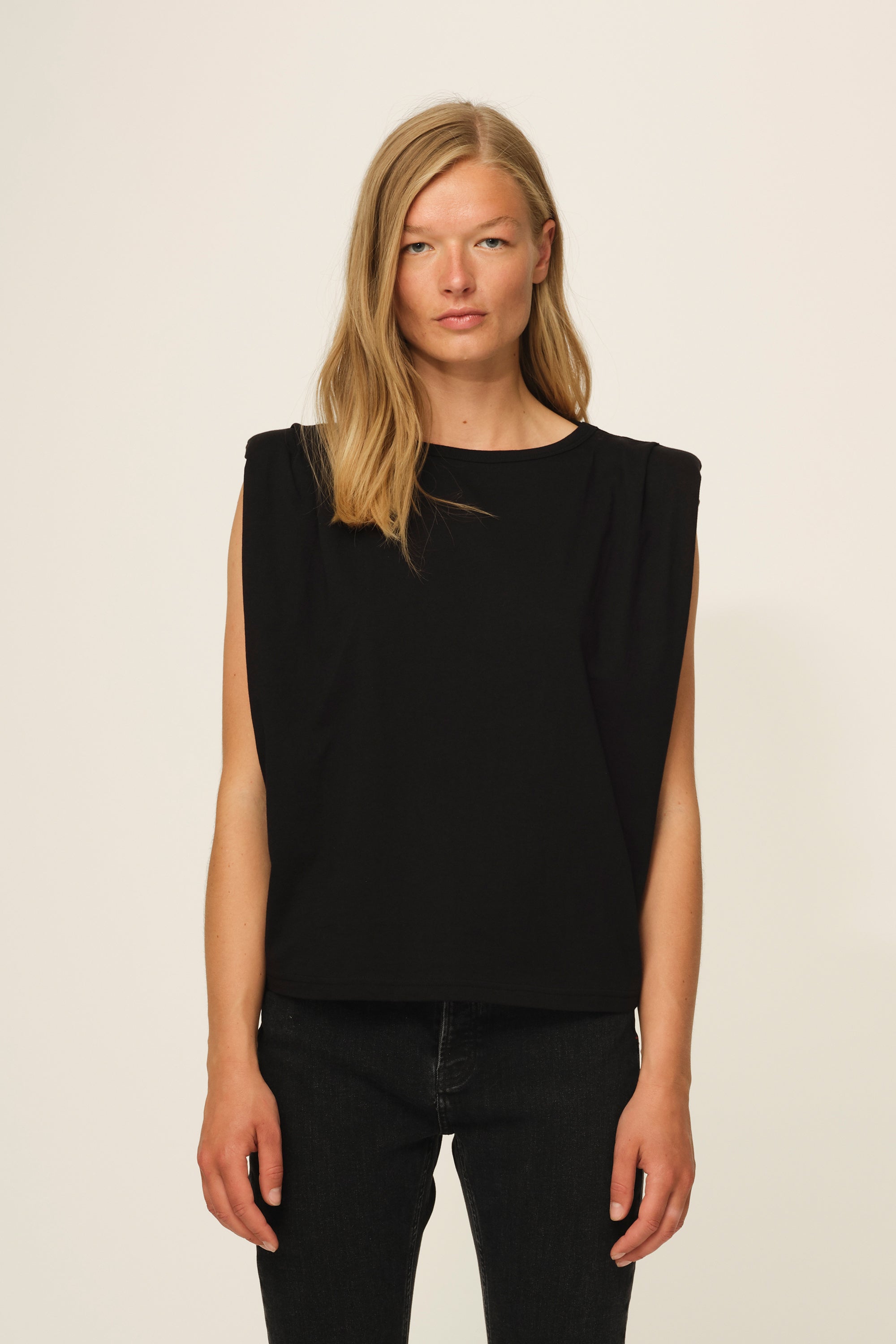 Tomorrow TD Casual Top Tops & T-shirts 9 Black