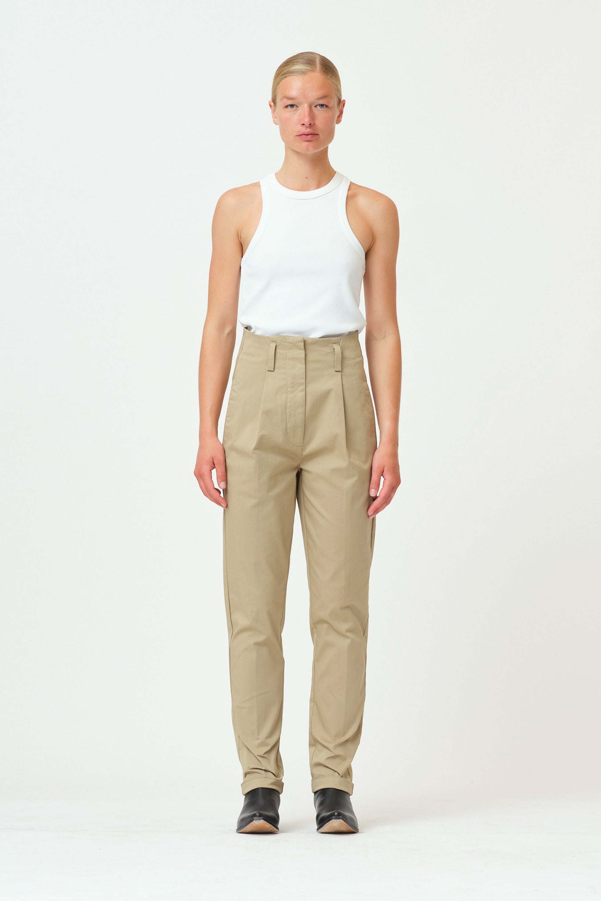 Ellen Pleat Pant