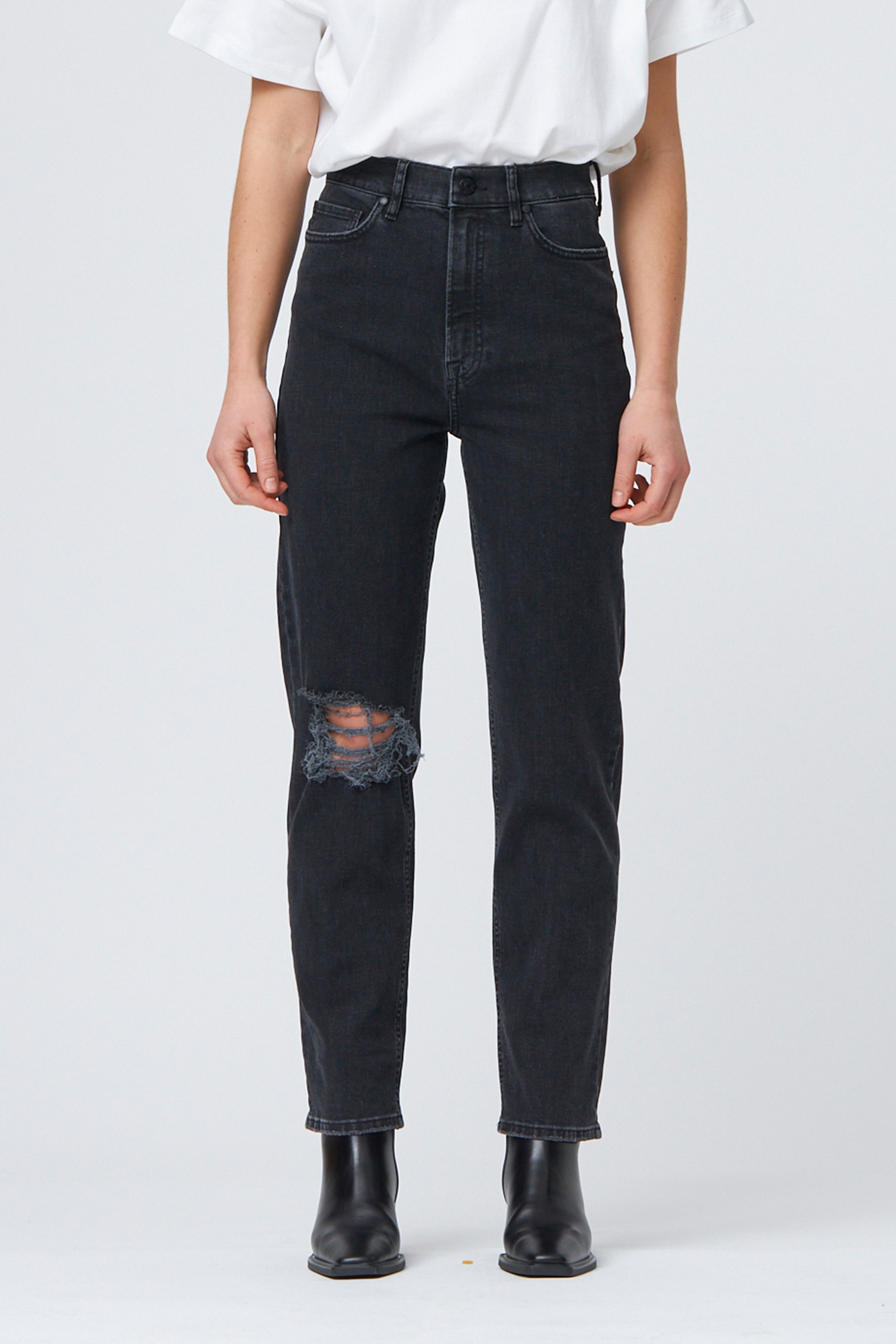 Tomorrow TD Ewa Jeans Wash Original Black Jeans & Pants 9 Black