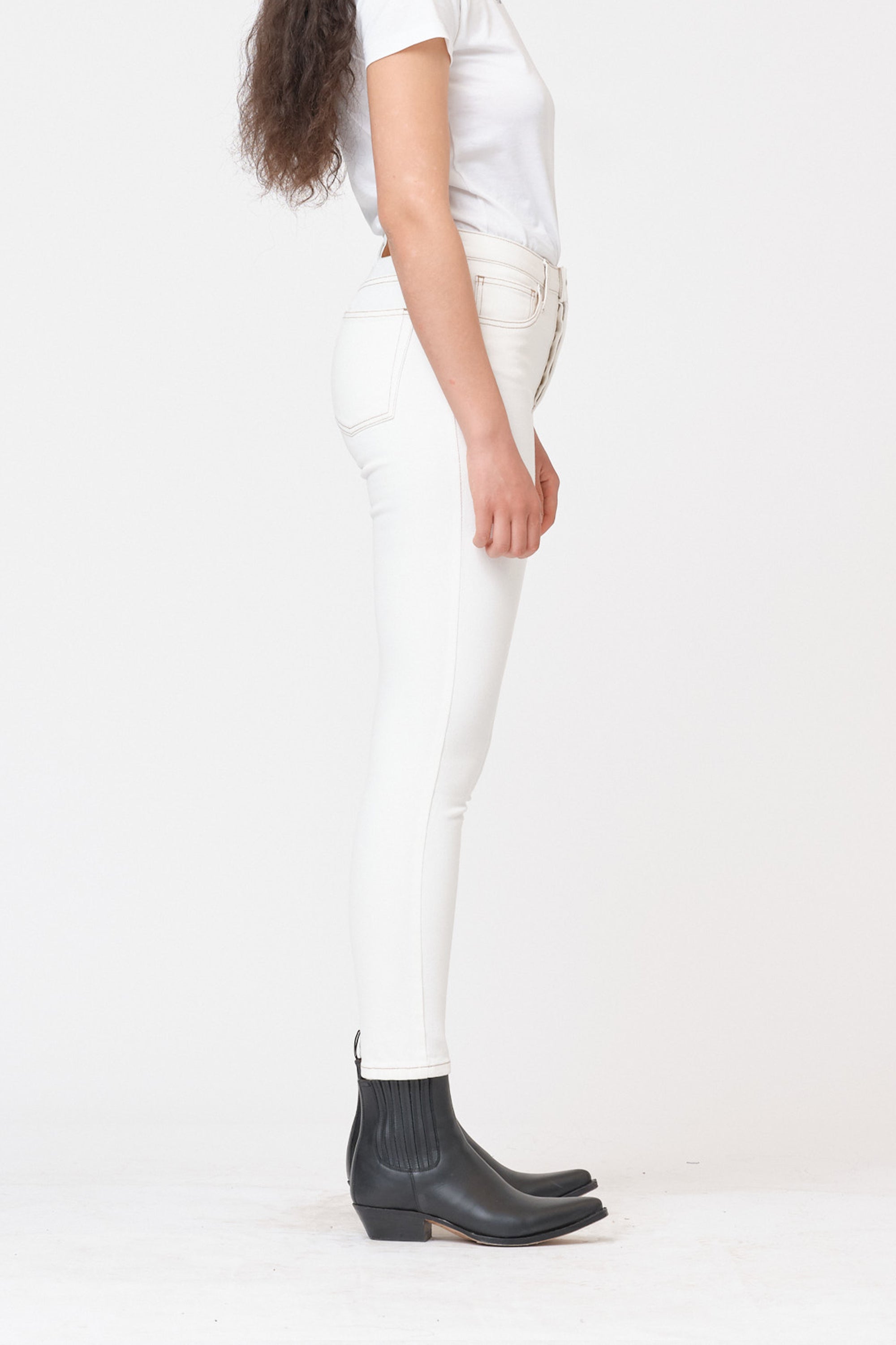 Hepburn Jeans Ecru