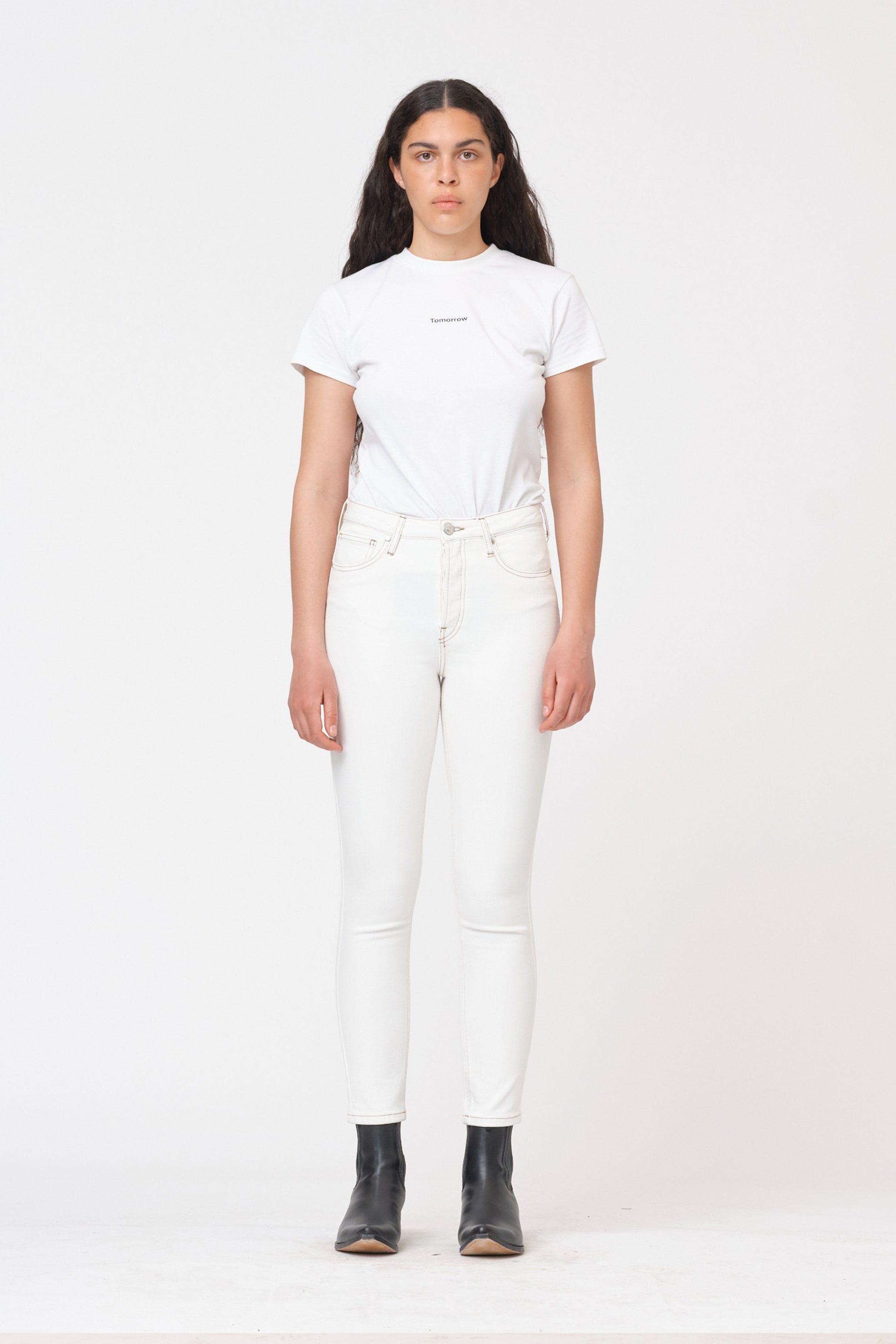 Hepburn Jeans Ecru