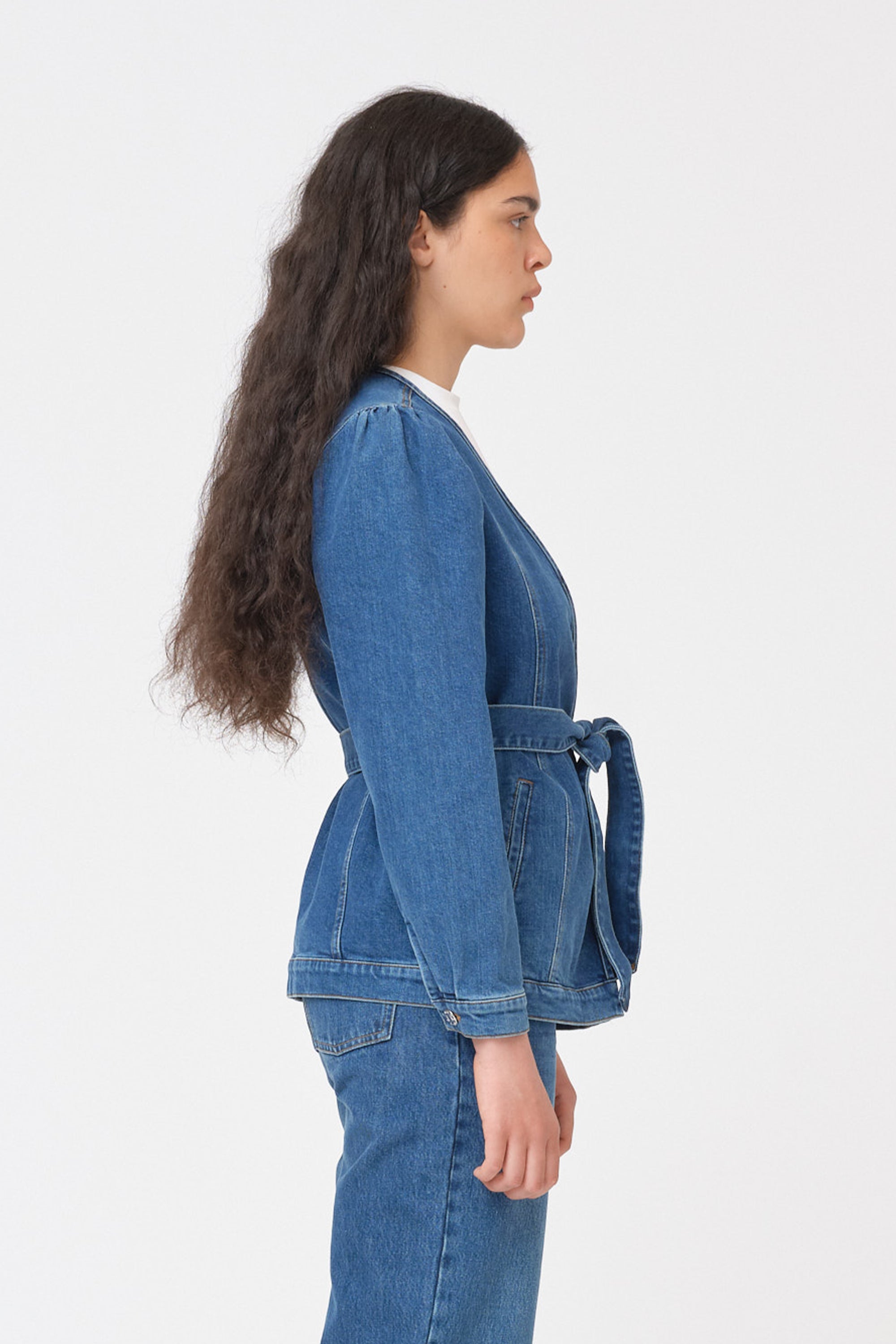 Hepburn Wrap Jacket Brooklyn