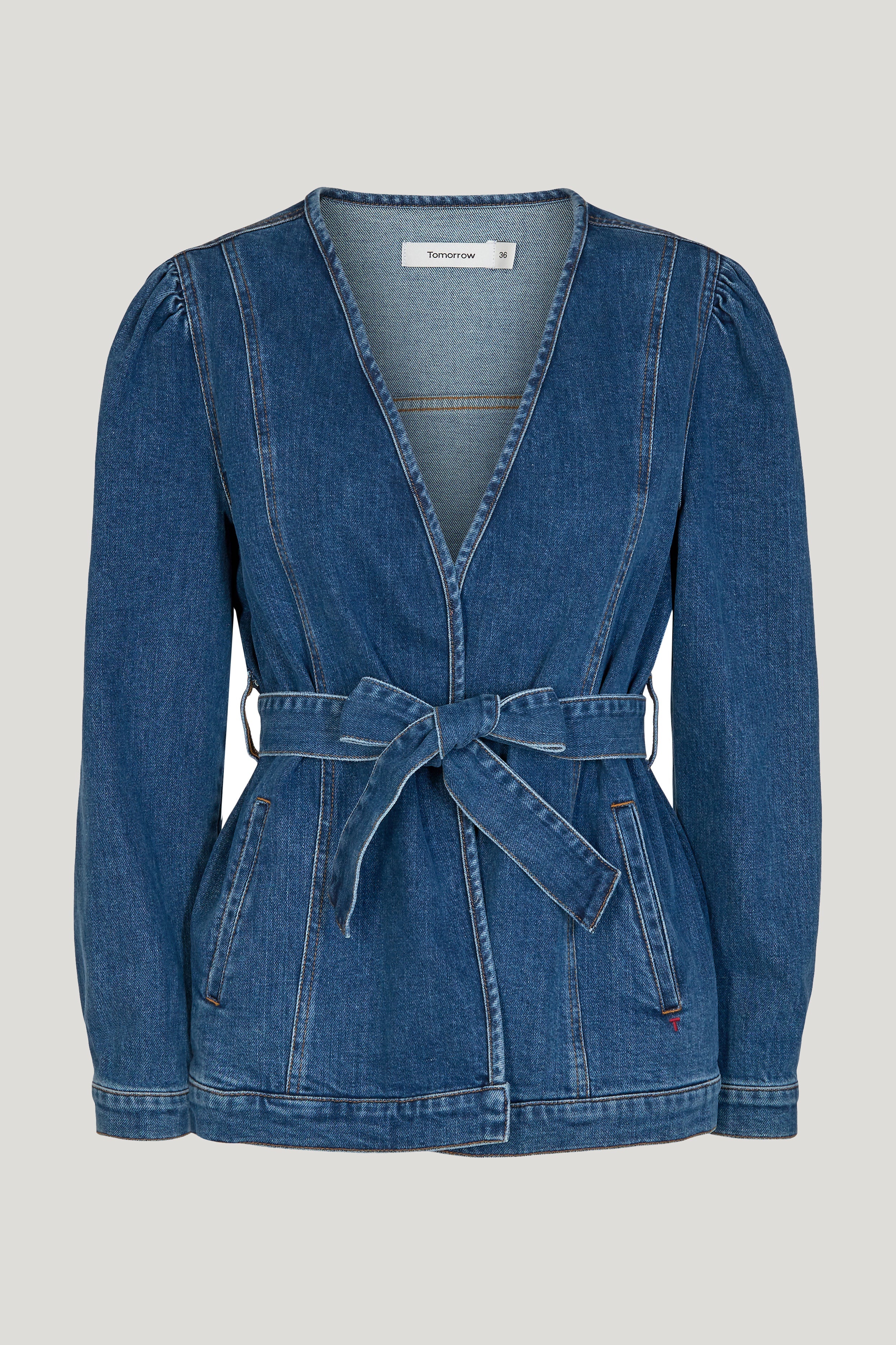 Hepburn Wrap Jacket Brooklyn