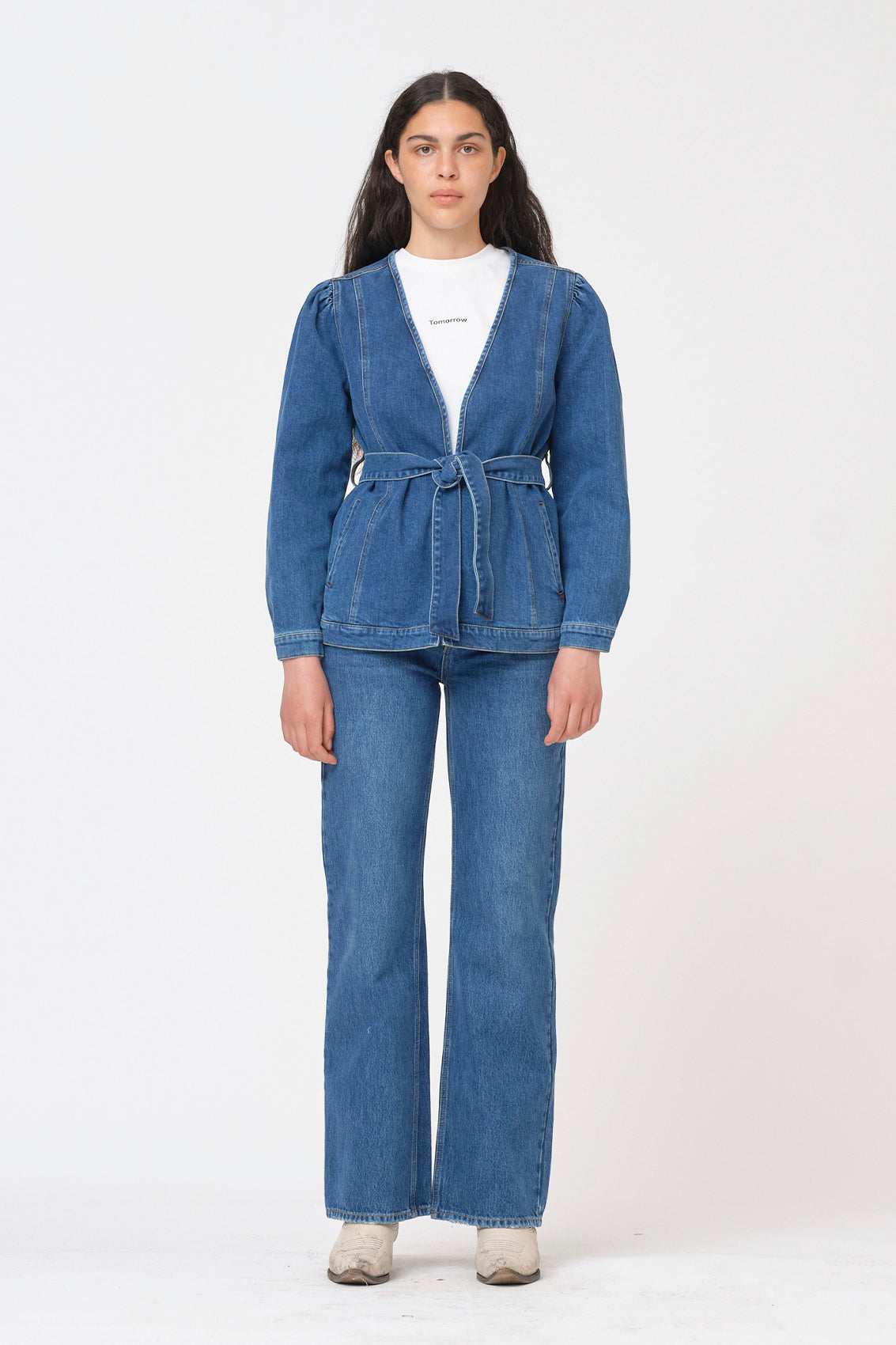 Hepburn Wrap Jacket Brooklyn