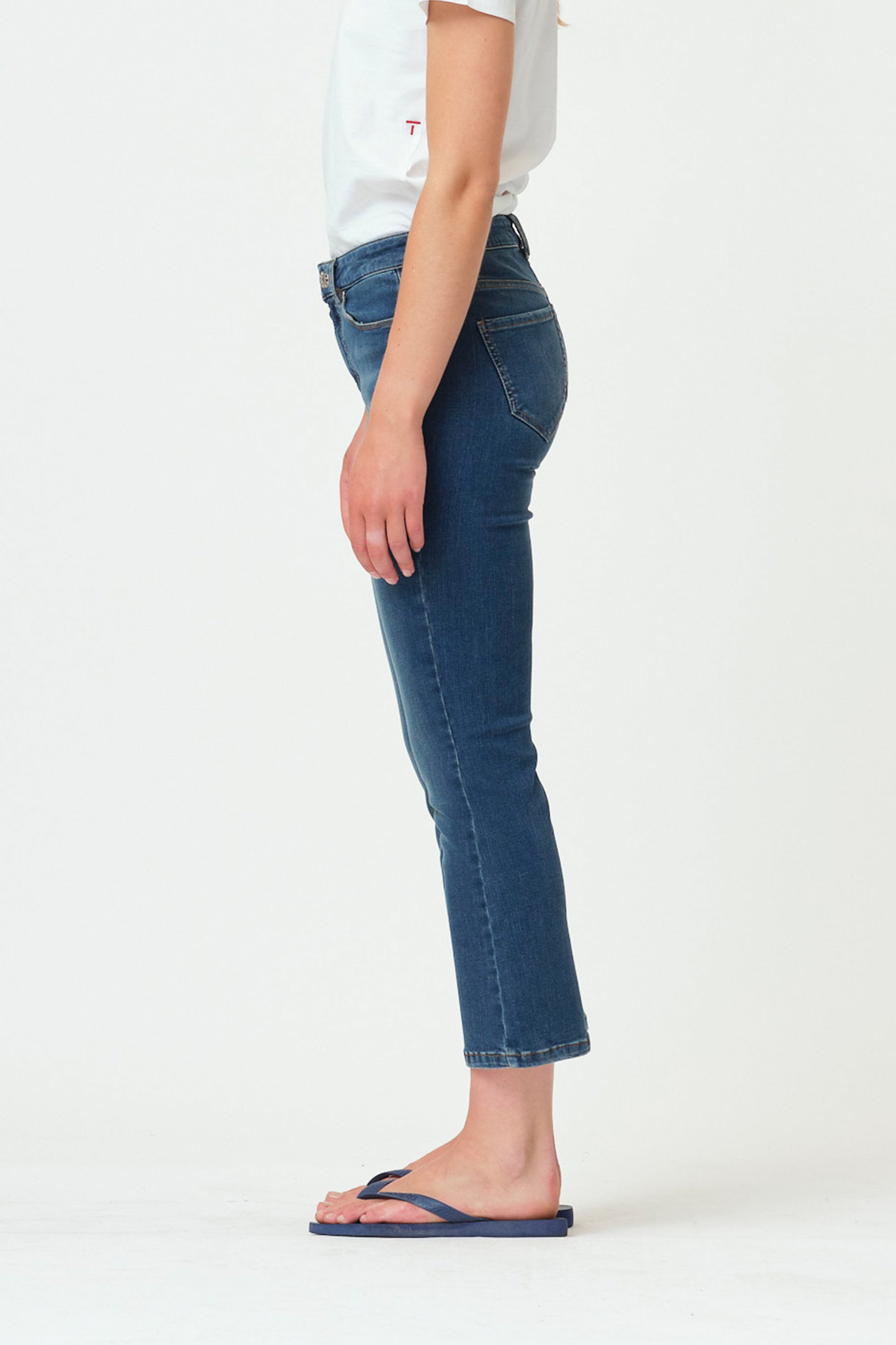 Malcolm Kick Flare Jeans Bardolino