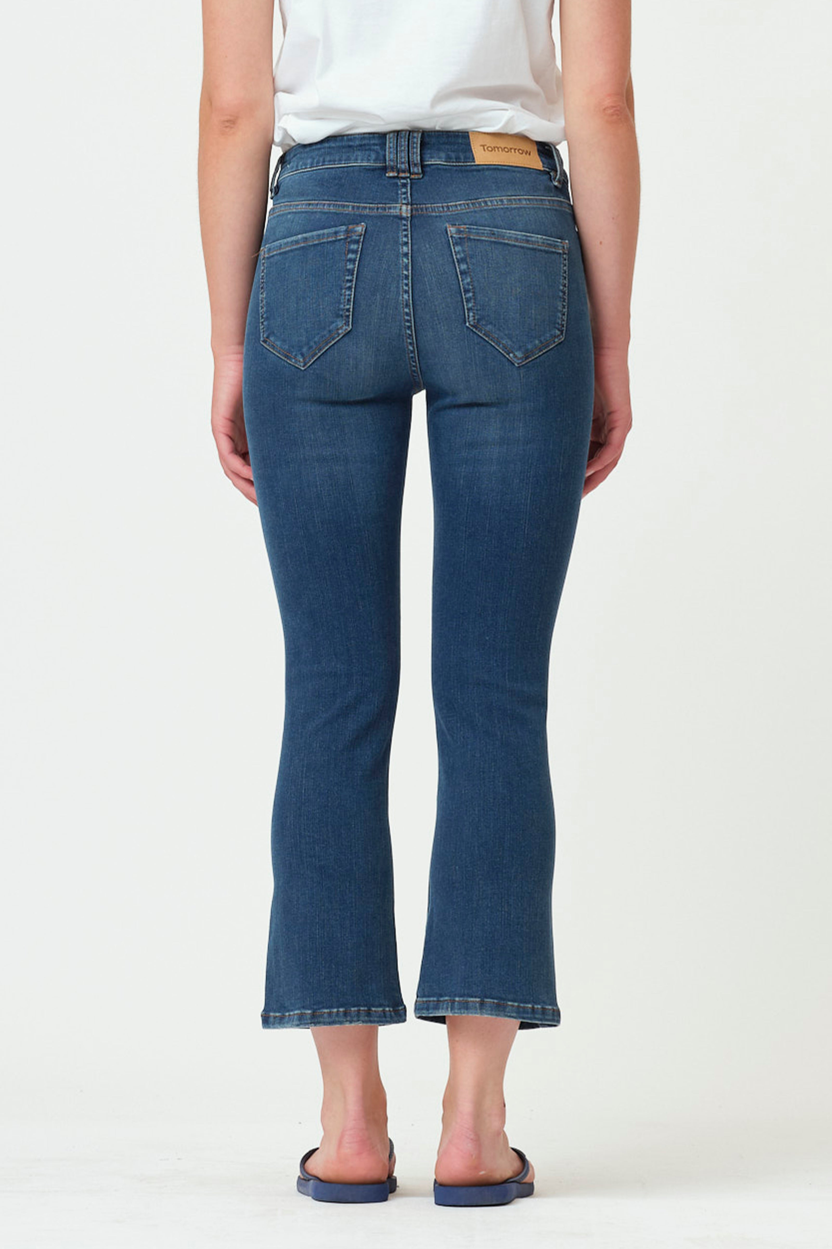 Malcolm Kick Flare Jeans Bardolino