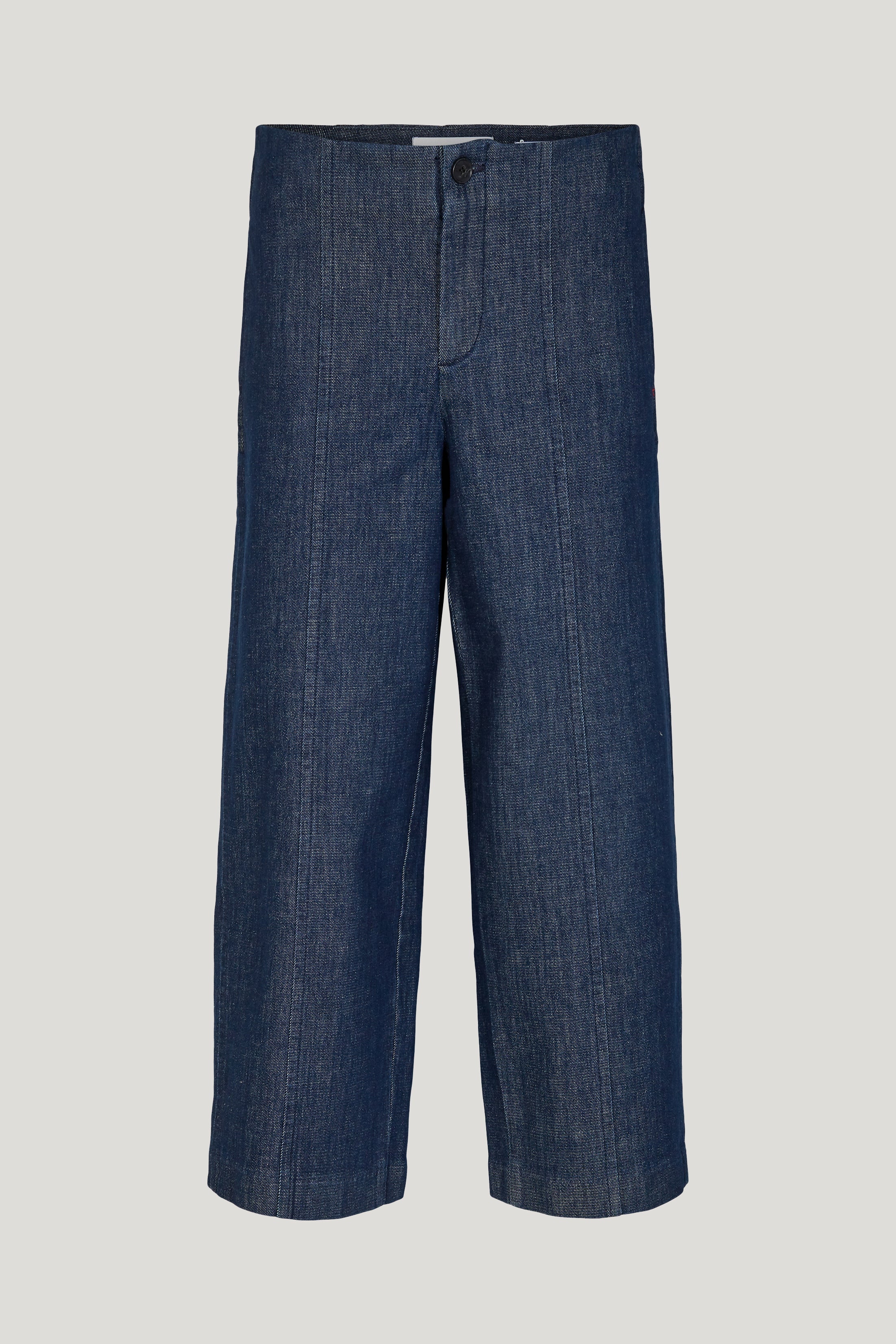 Stella Pant Raw Mid Blue