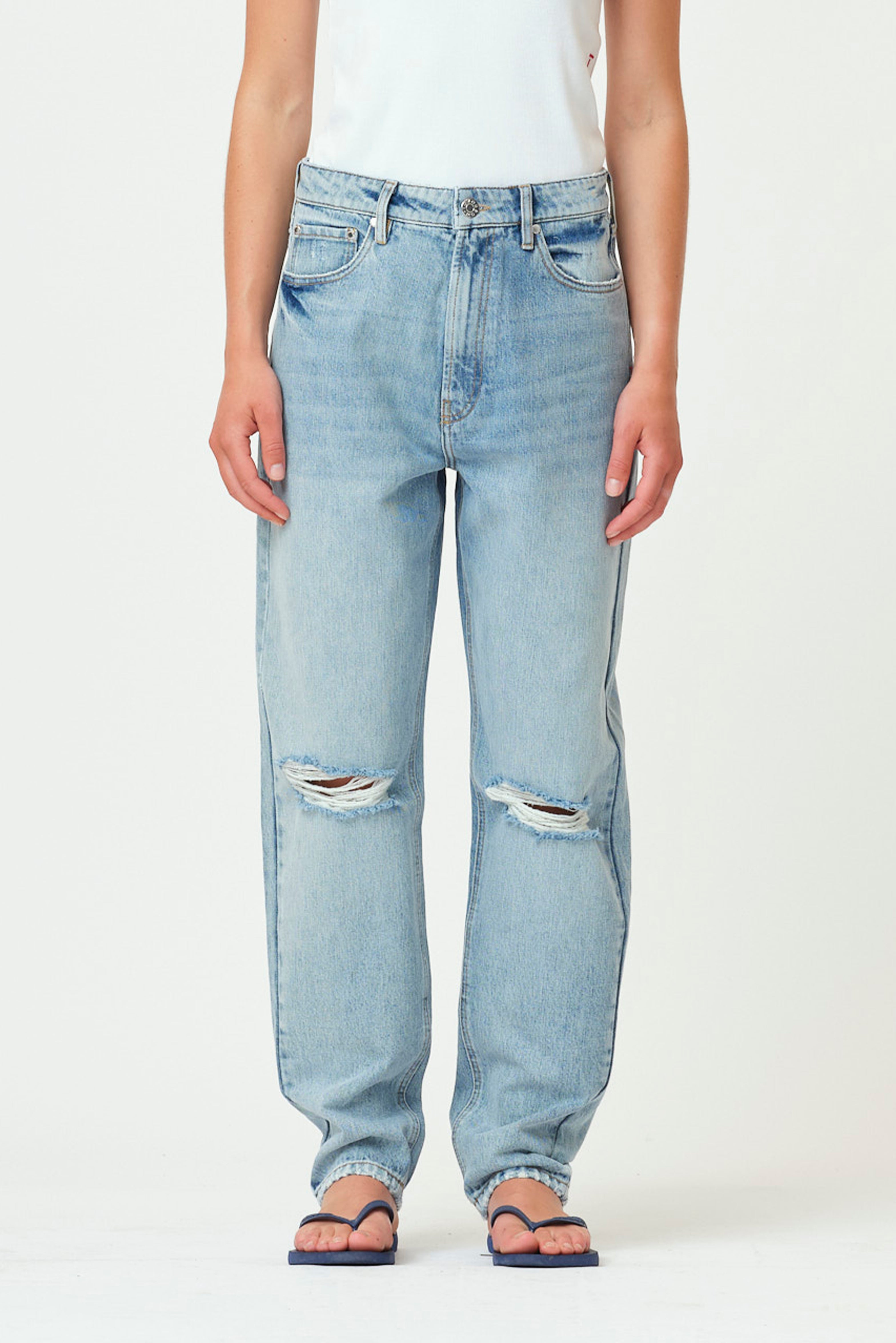 Tomorrow TD Terri Relaxed wash Versailles Dist. Jeans & Pants 51 Denim blue