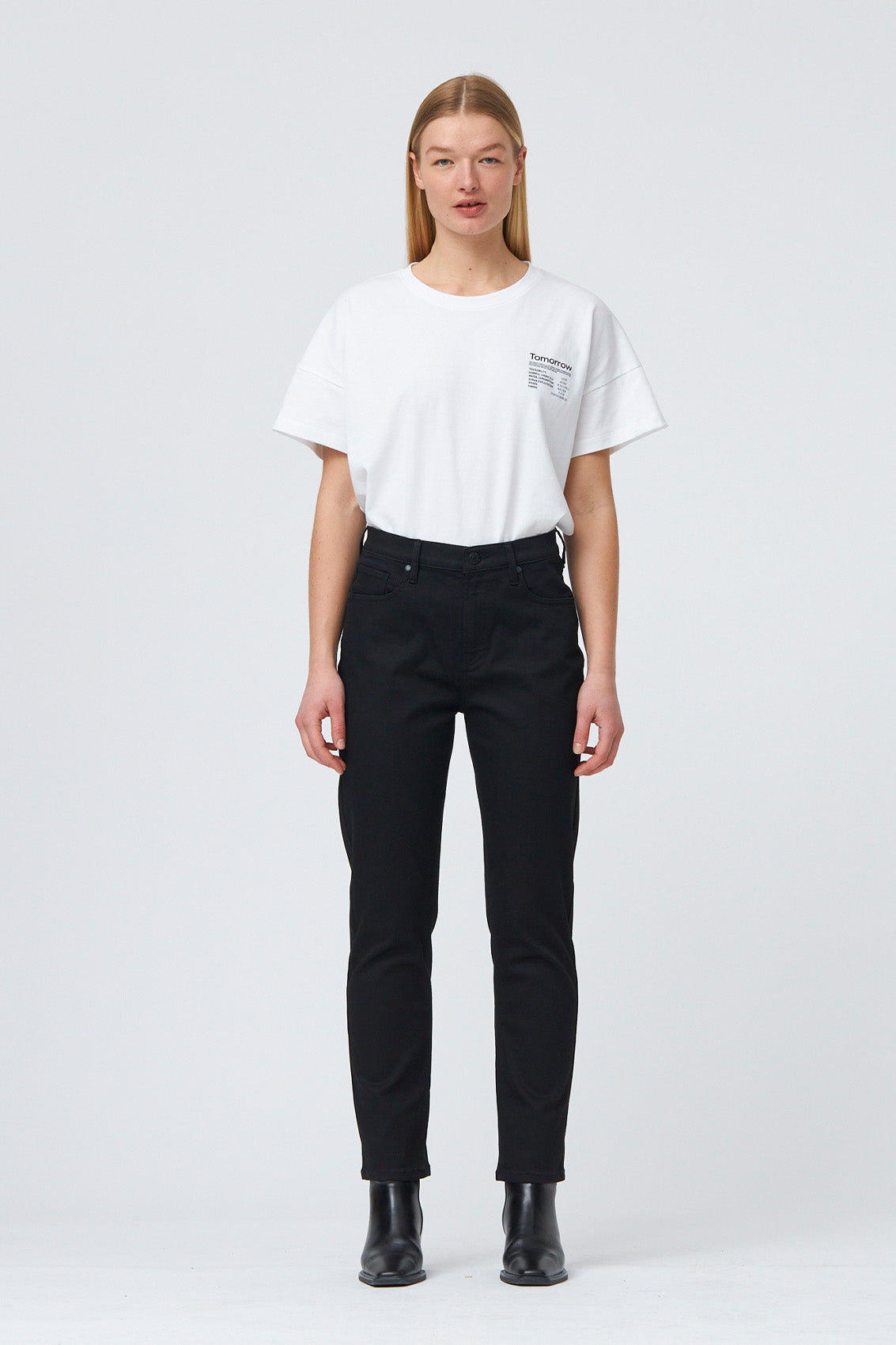 Teresa Jeans Wash Forever Black